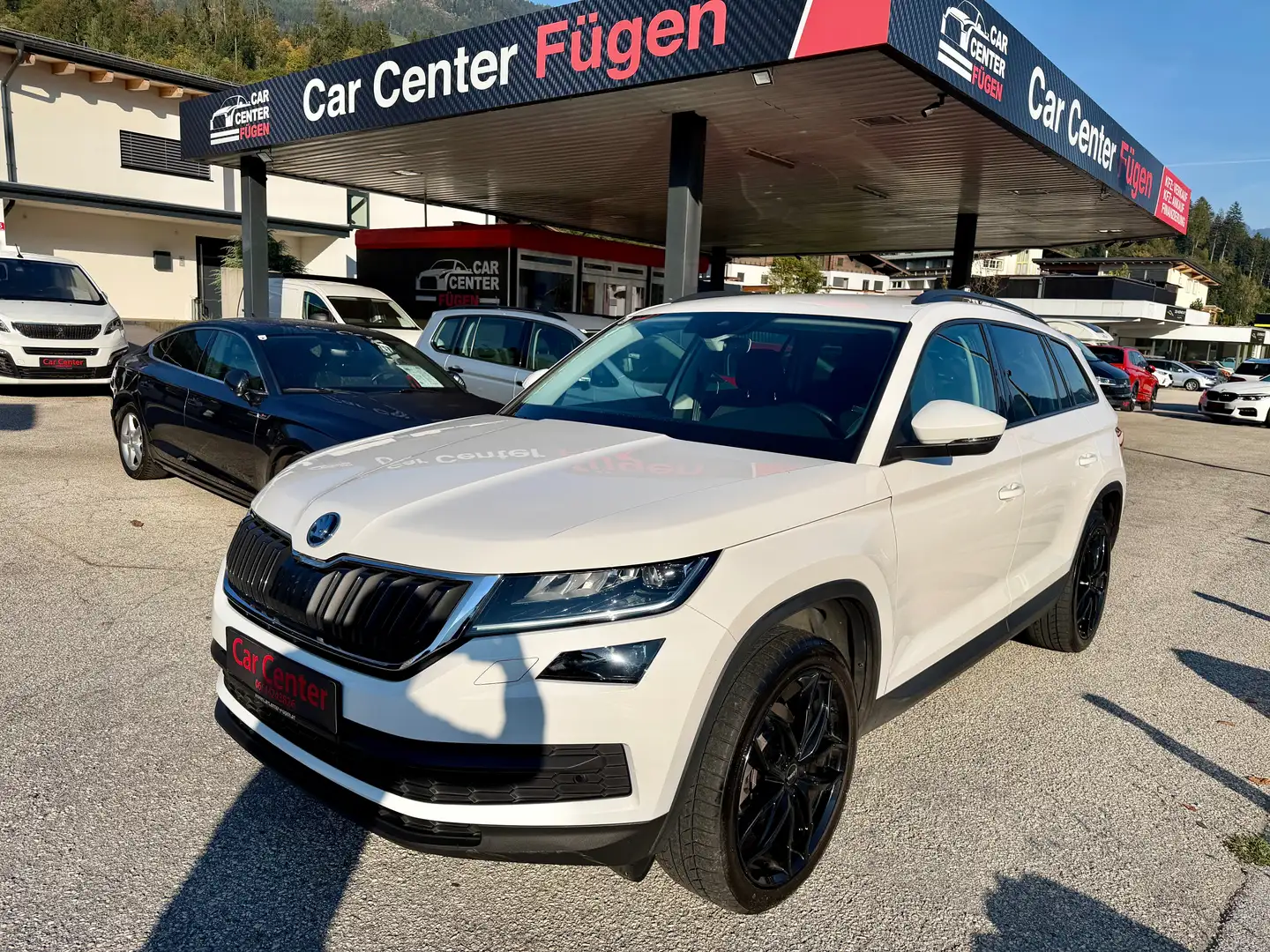 Skoda Kodiaq 2.0 TDI Ambition 4x4 20zoll Weiß - 1