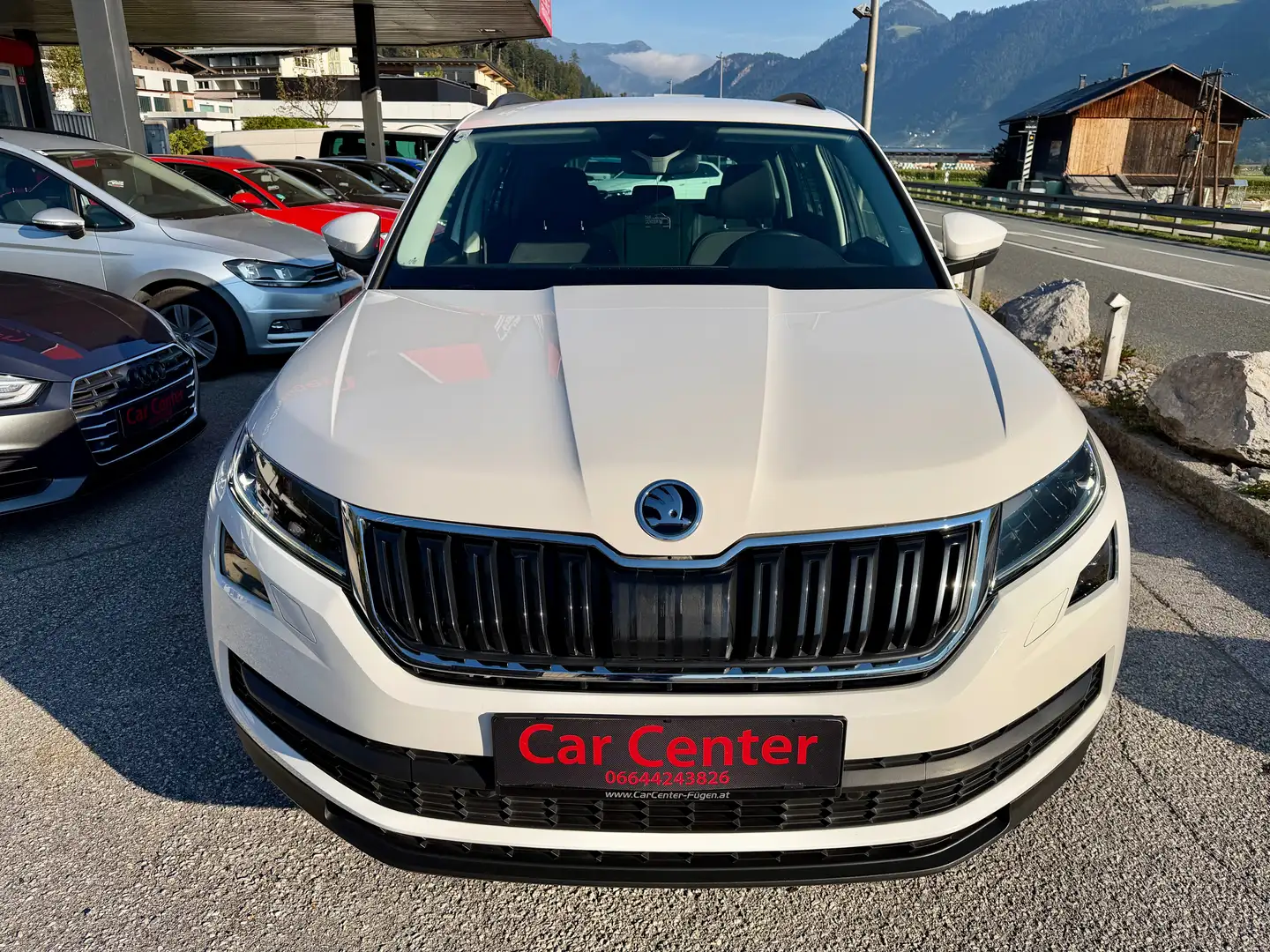 Skoda Kodiaq 2.0 TDI Ambition 4x4 20zoll Weiß - 2