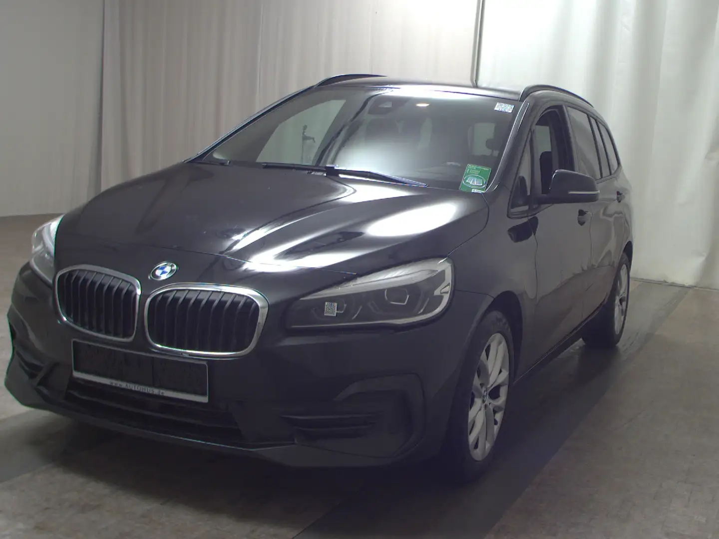 BMW 218 Gran Tourer Adv. Navi+ LED HuD AHK RFK Schwarz - 2
