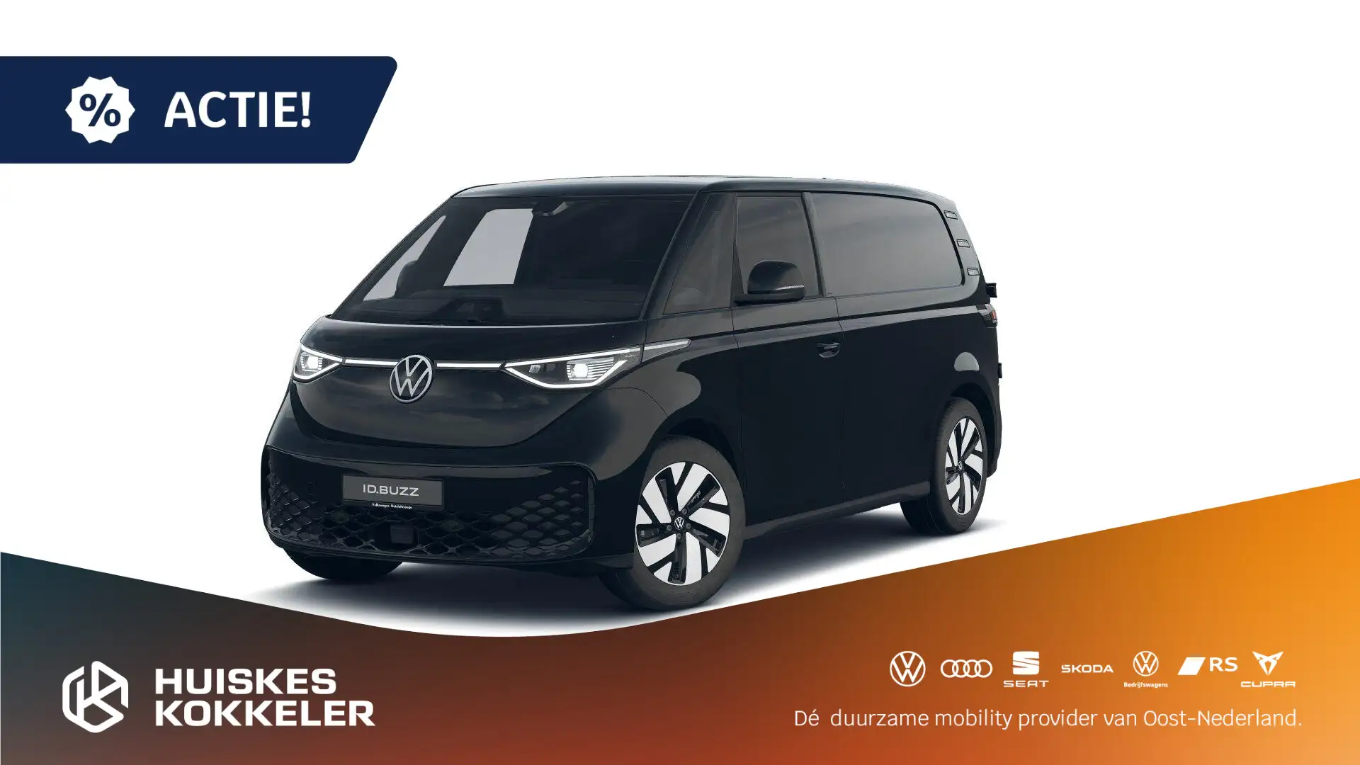 Volkswagen ID. Buzz Cargo Anniversary Edition 286pk 79 kWh  Gelimiteerde ed Noir - 1