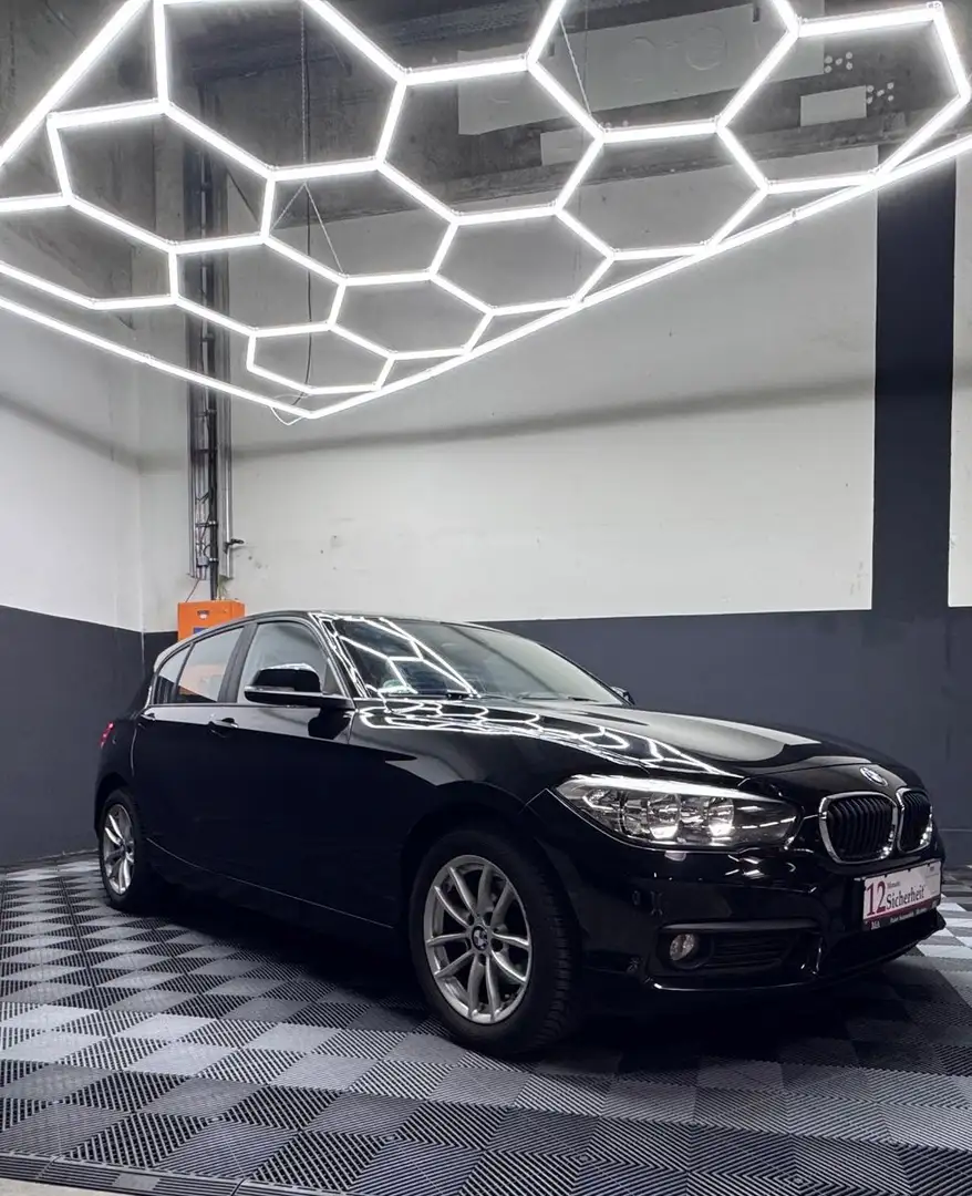 BMW 118 i Advantage*SHZ*TEMPOMAT*PDC*GARANTIE* Schwarz - 1