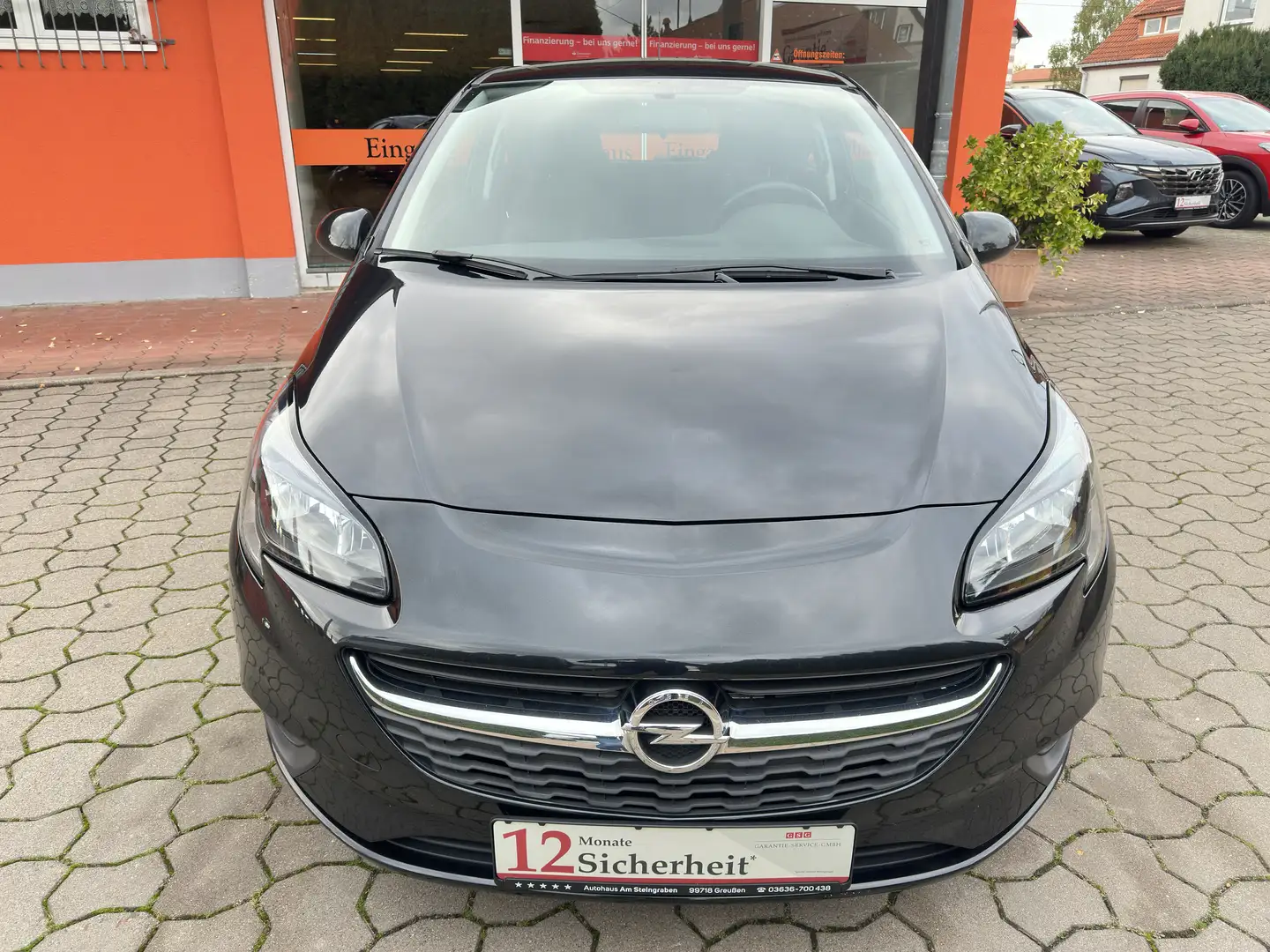 Opel Corsa Edition ecoFlex * Aus 1.Hand * Klima * SHZ * Schwarz - 2
