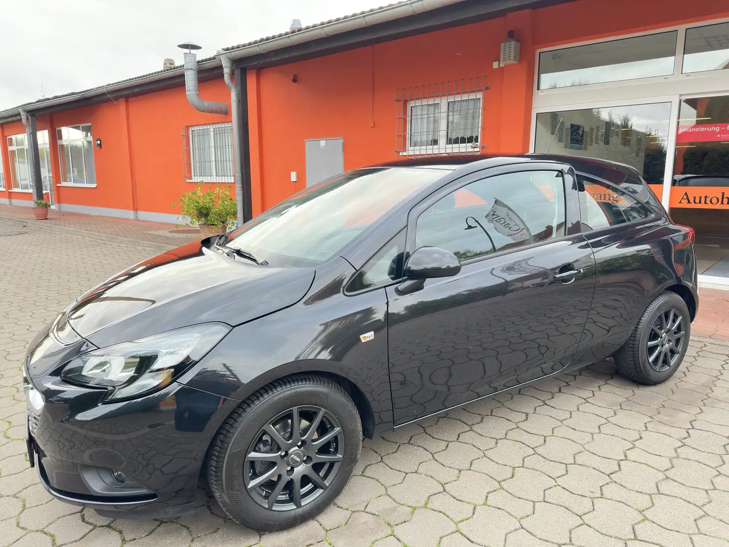 Opel Corsa Edition ecoFlex * Aus 1.Hand * Klima * SHZ * Schwarz - 1