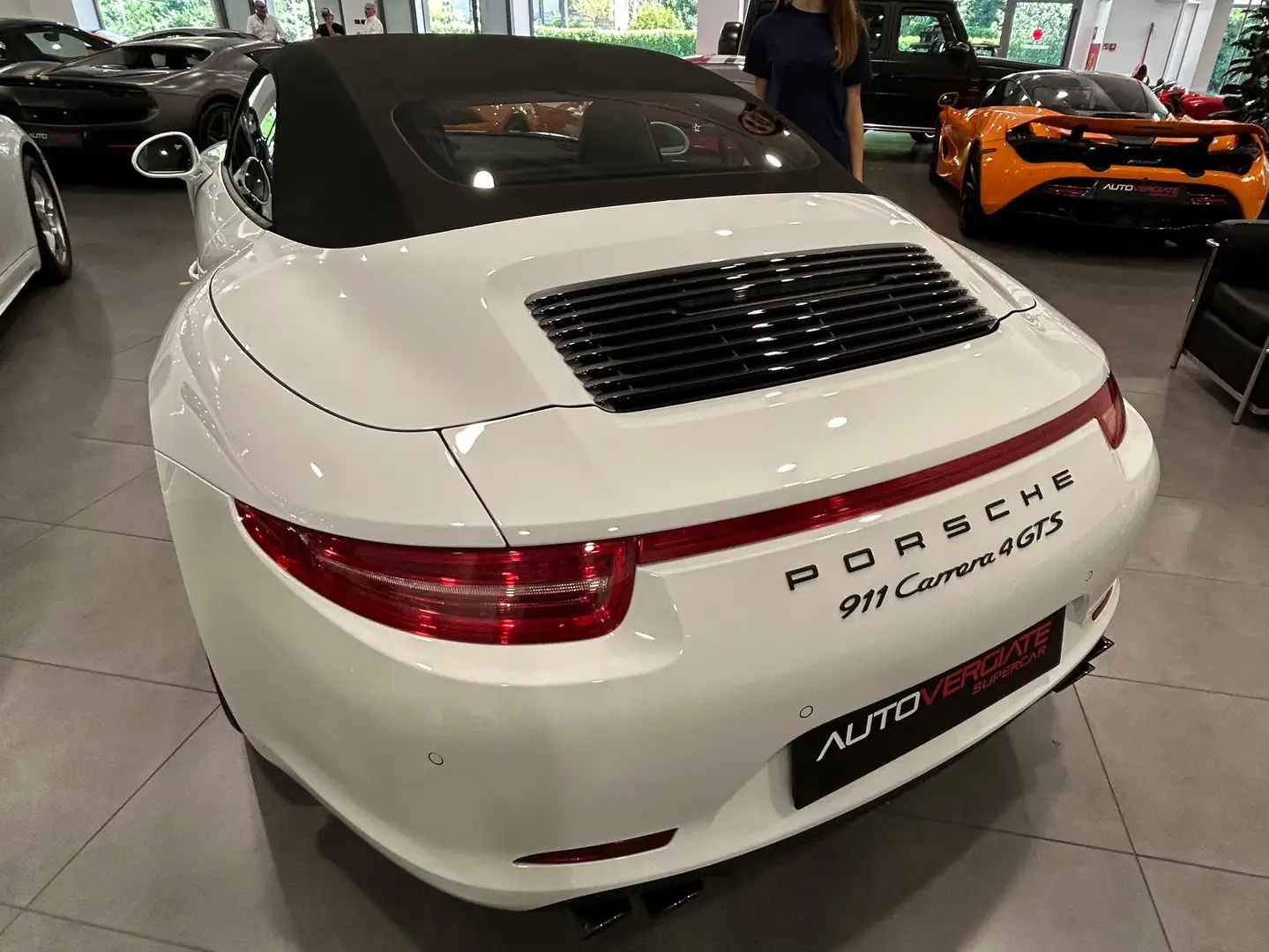 Porsche 911 Carrera 991 Cabrio 3.8 Carrera 4 GTS pdk ASPIRATO Wit - 2