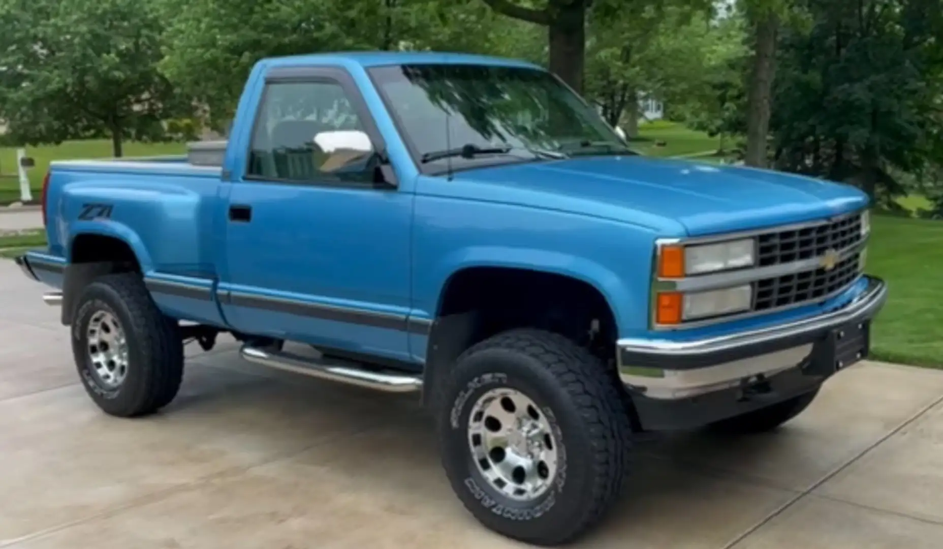 Chevrolet Silverado ITALIANA!!!SPORTSIDE Z71 5.3 V8 4x4 Blu/Azzurro - 1