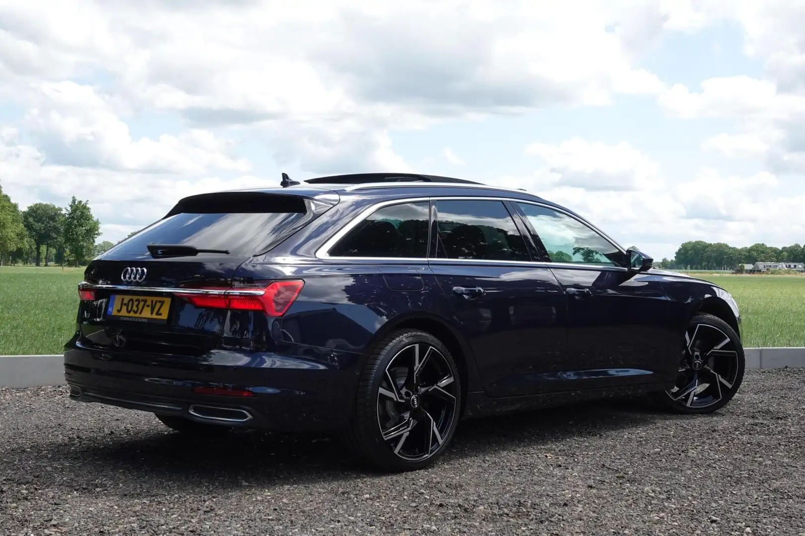 Audi A6 Avant 45 TFSI PANO 360CAMERA 245PK MEMORYSEAT 21in Bleu - 2