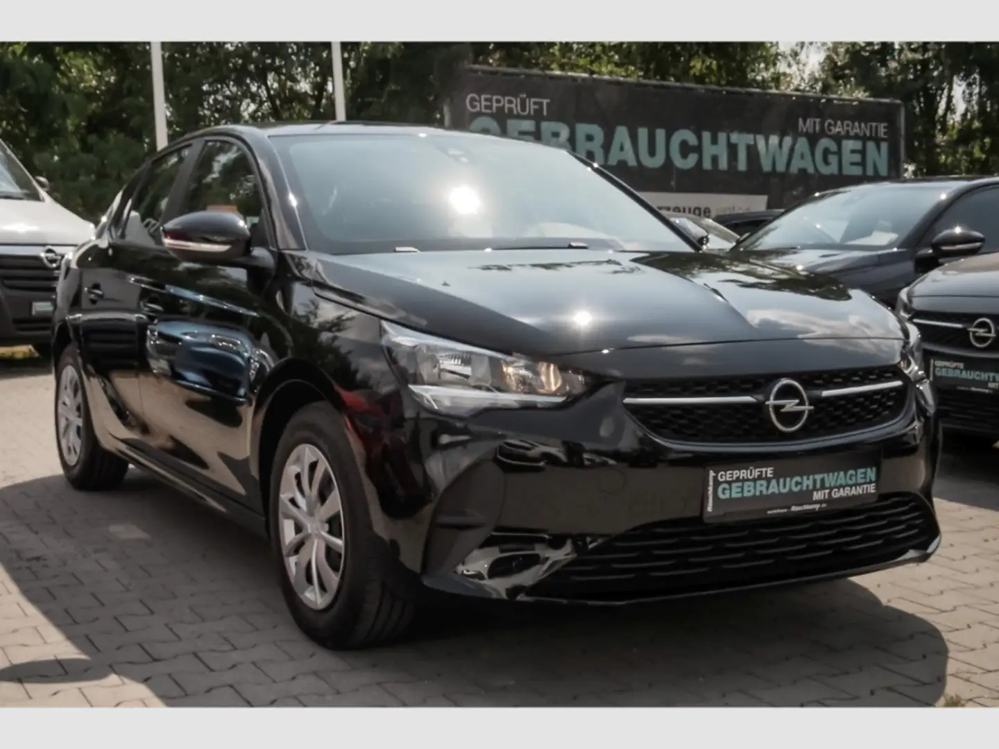 Opel Corsa F Edition Temp. DAB Freisprech. Klima Schwarz - 2