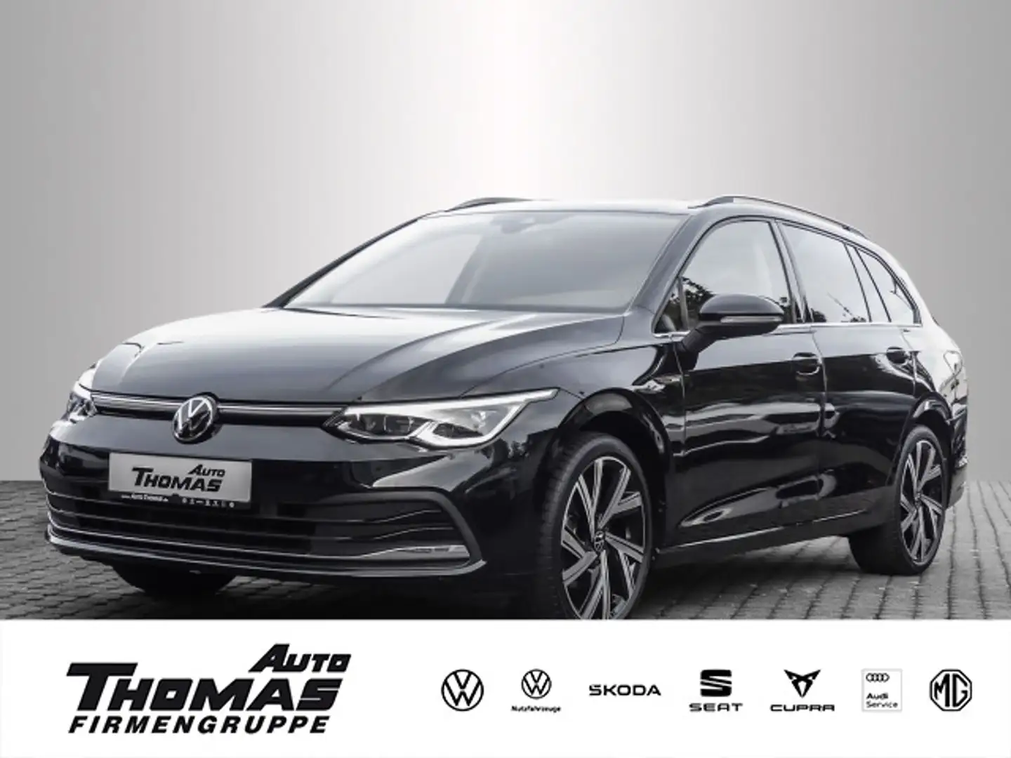 Volkswagen Golf Variant Style 1.5 TSI NAVI+AHK+PANO+ACC Nero - 1