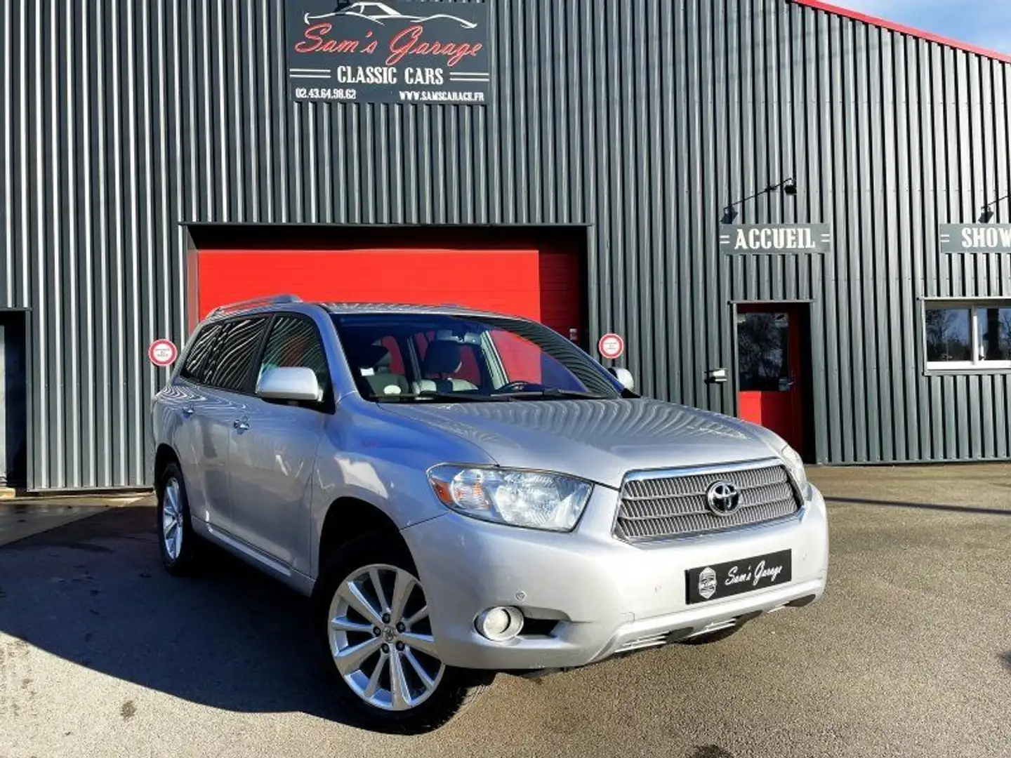 Toyota Highlander V6 3.3l 7 Places Hybride 2008 Сірий - 1