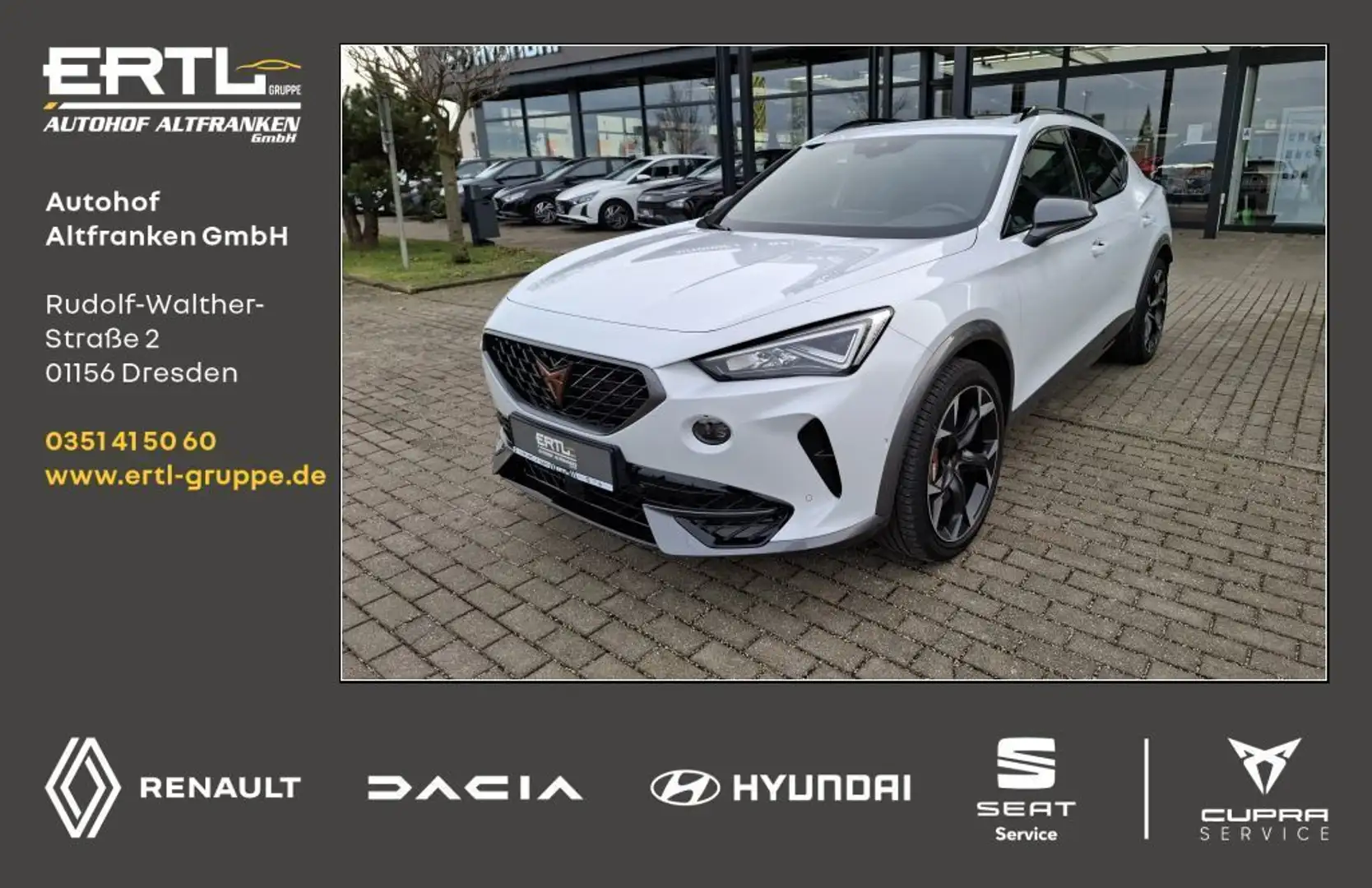 CUPRA Formentor VZ 2.0 TSI 4Drive DSG Weiß - 1