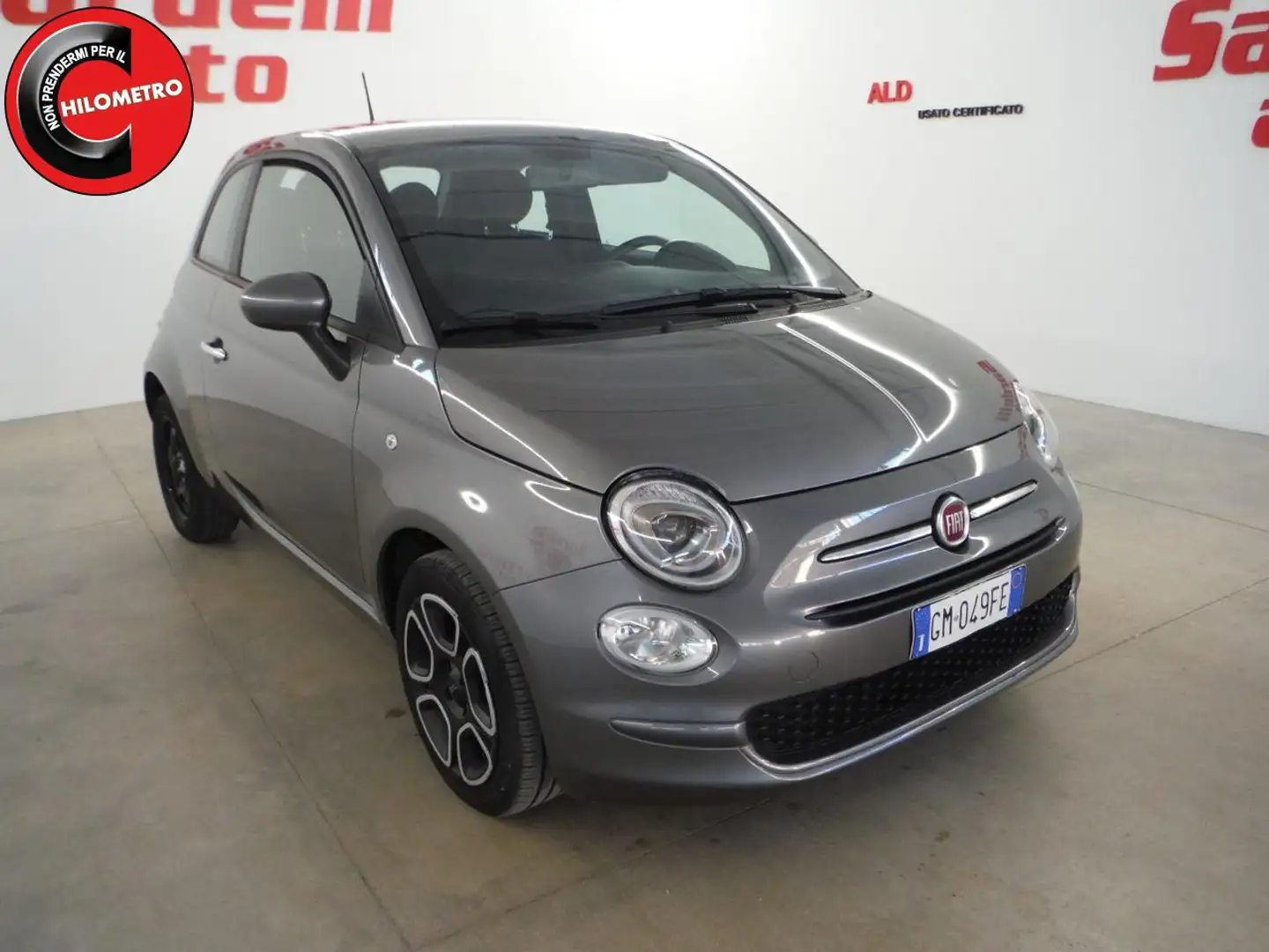 Fiat 500 1.0 Hybrid Grigio - 2