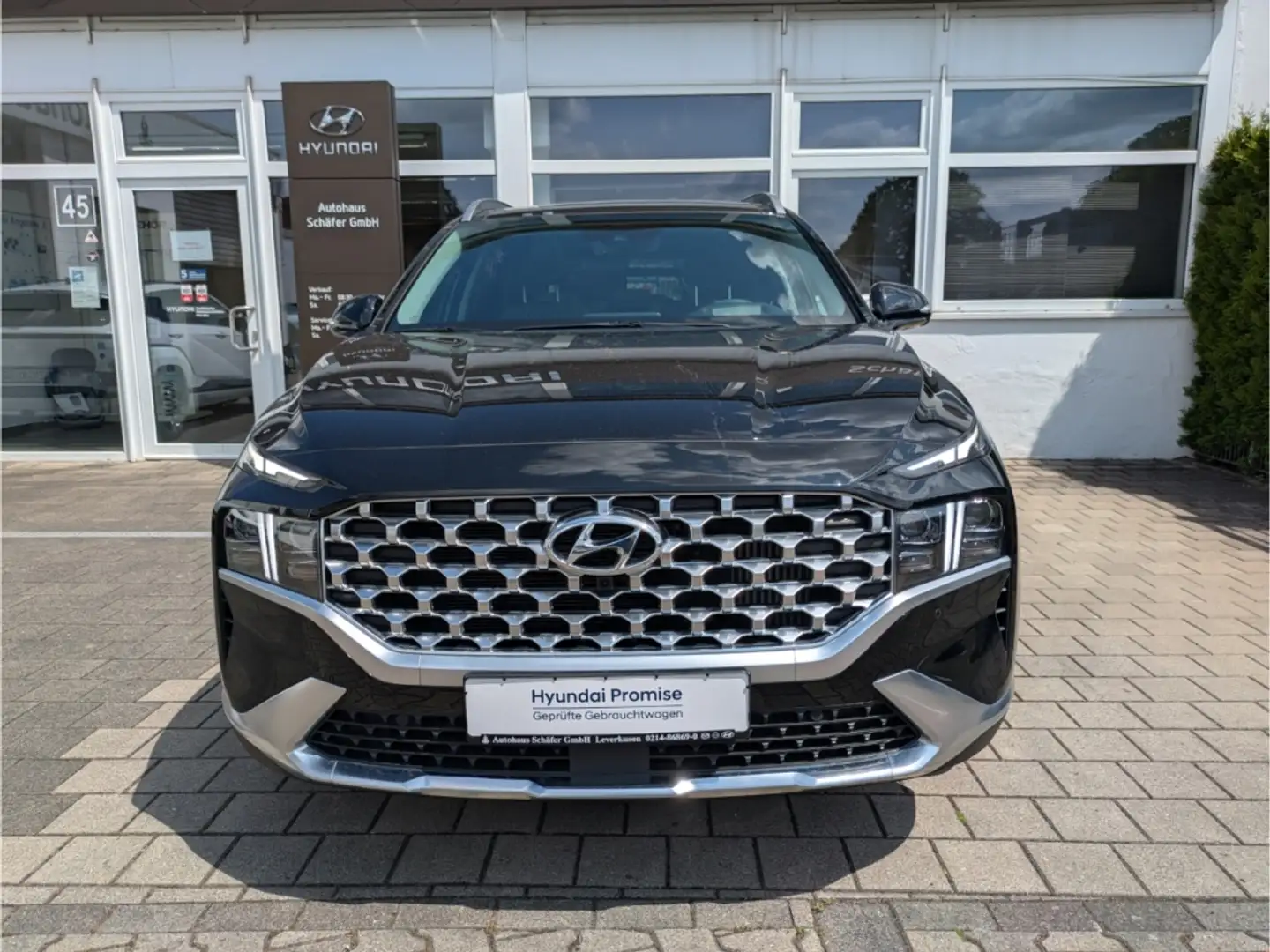 Hyundai SANTA FE Prime HUD Niveau El. Panodach Navi Leder Digitales Schwarz - 2