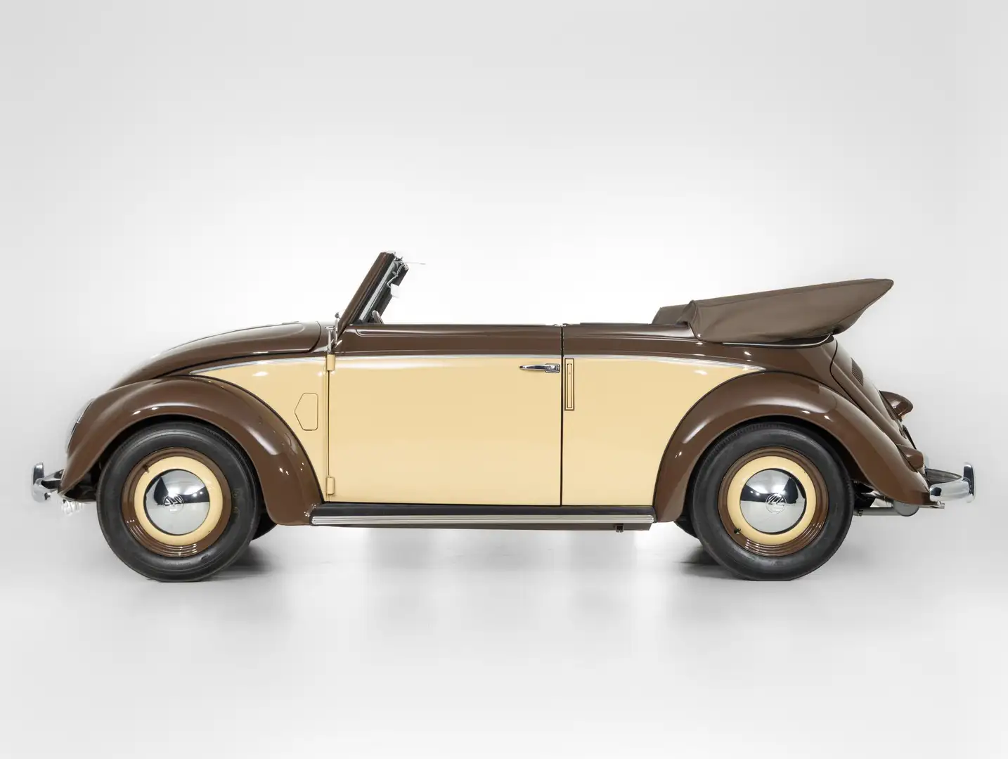Volkswagen Kever Bril Cabrio BJ 1952 - Type 15 Kahverengi - 2