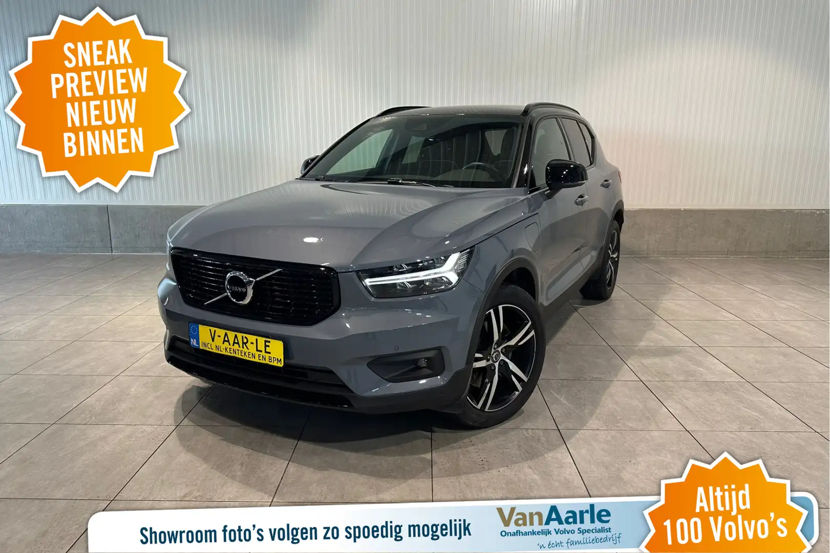 Volvo XC40 T4 Aut. Plug-in Hybrid R-Design Parkeercamera Crui Grijs - 1