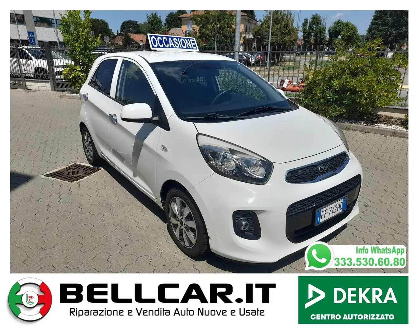 Kia Picanto Picanto II 2011 1.0 City Limited 5p Bianco - 1