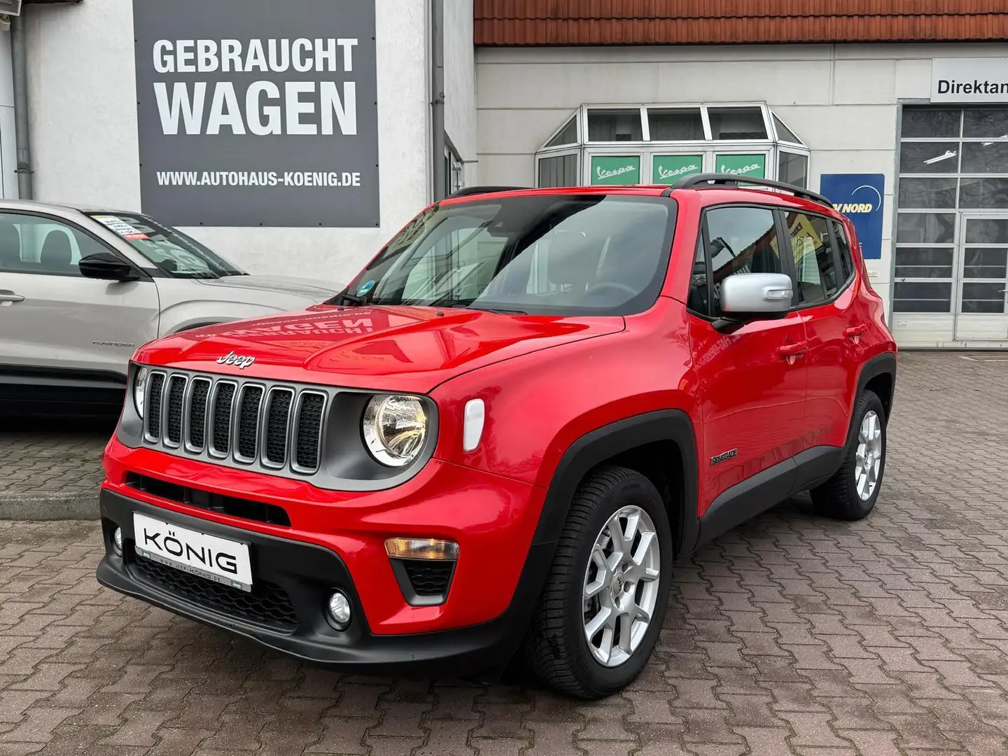 Jeep Renegade 1.5 MHEV AUTOMATIK CARPLAY*KAMERA*ACC Rouge - 1