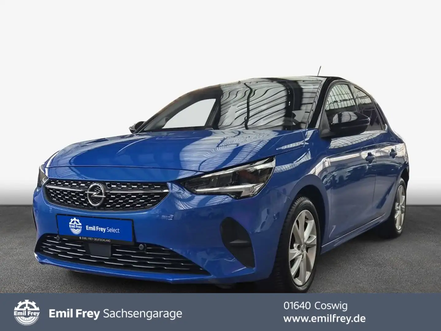 Opel Corsa 1.2 Direct Inj Turbo Automatik Elegance Bleu - 1
