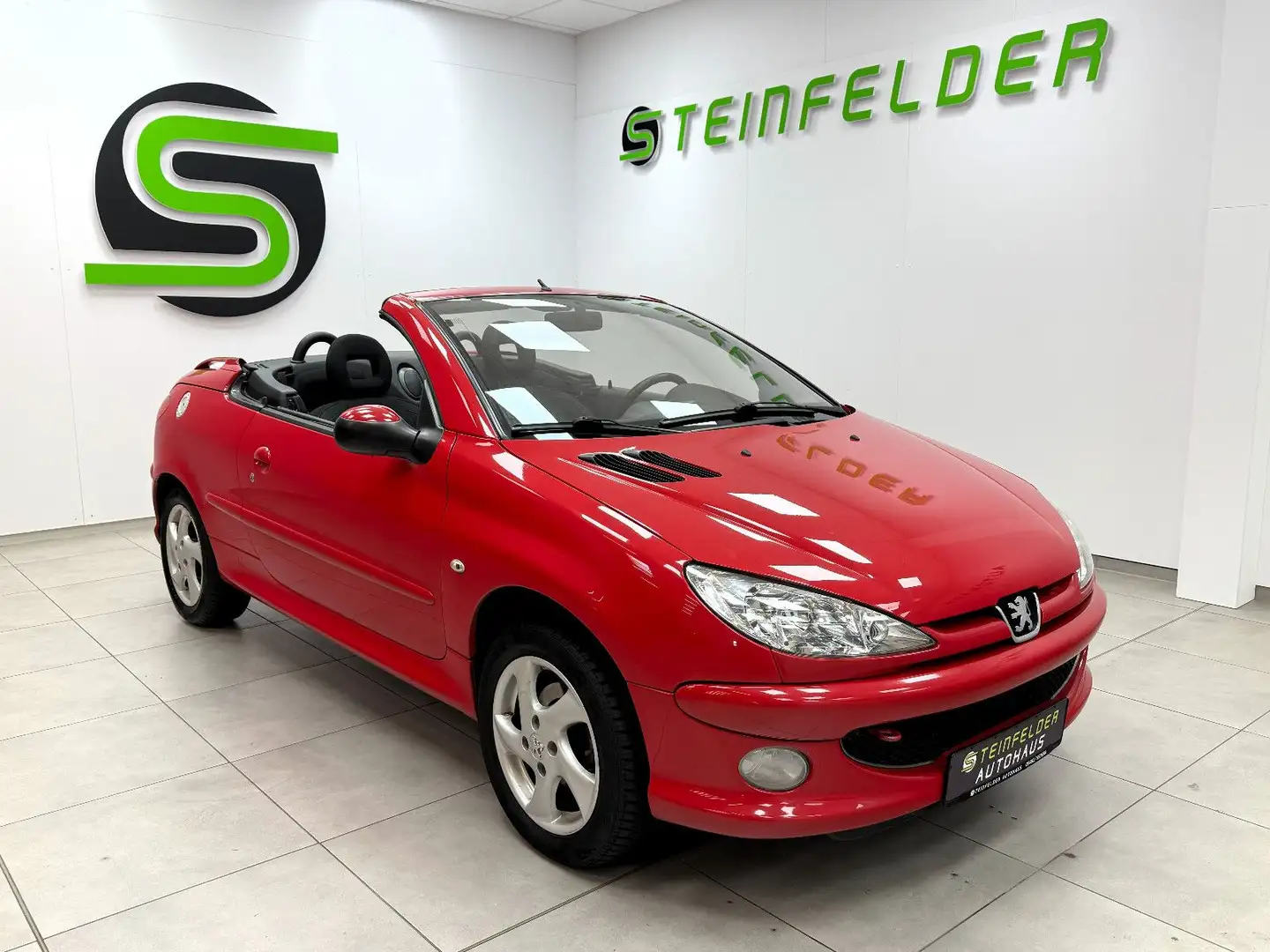 Peugeot 206 Cabriolet CC 1.6 TÜV NEU / KLIMA Rojo - 1