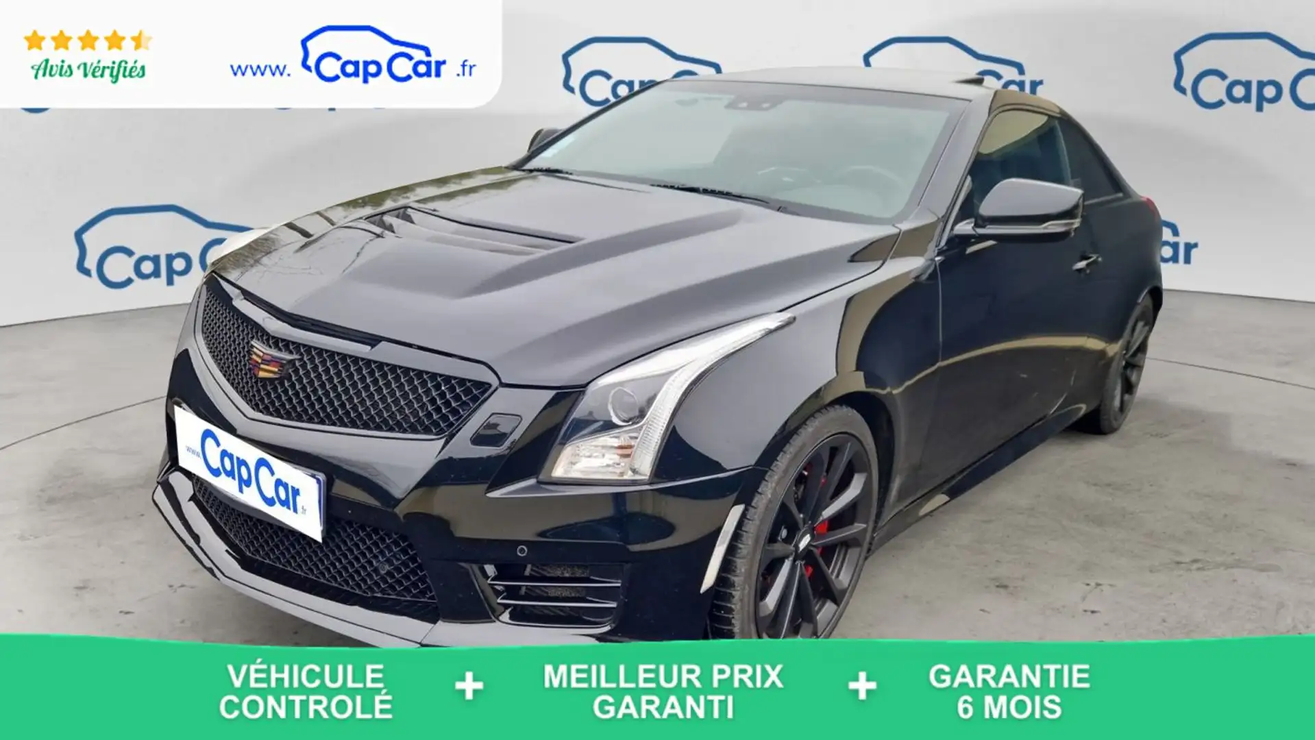 Cadillac ATS 3.6 V6 470 V - Automatique Toit ouvrant Schwarz - 1