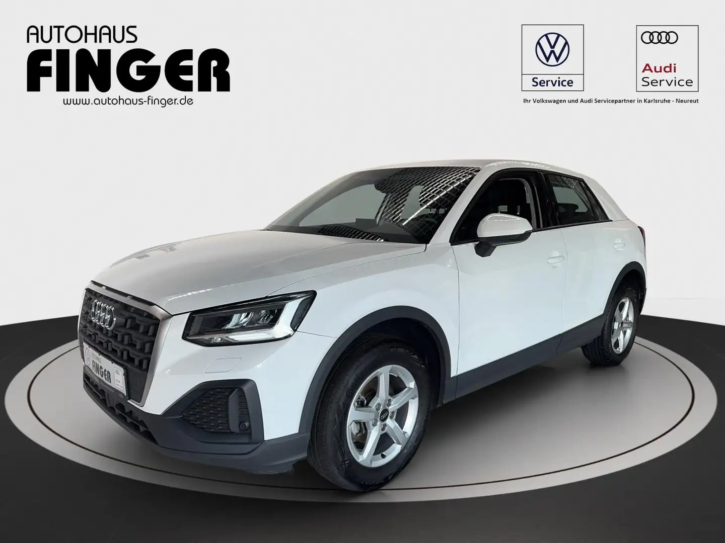 Audi Q2 30 TFSI *Klimaauto/LED/SHZ/PDC/App/Tempomat* Blanc - 2