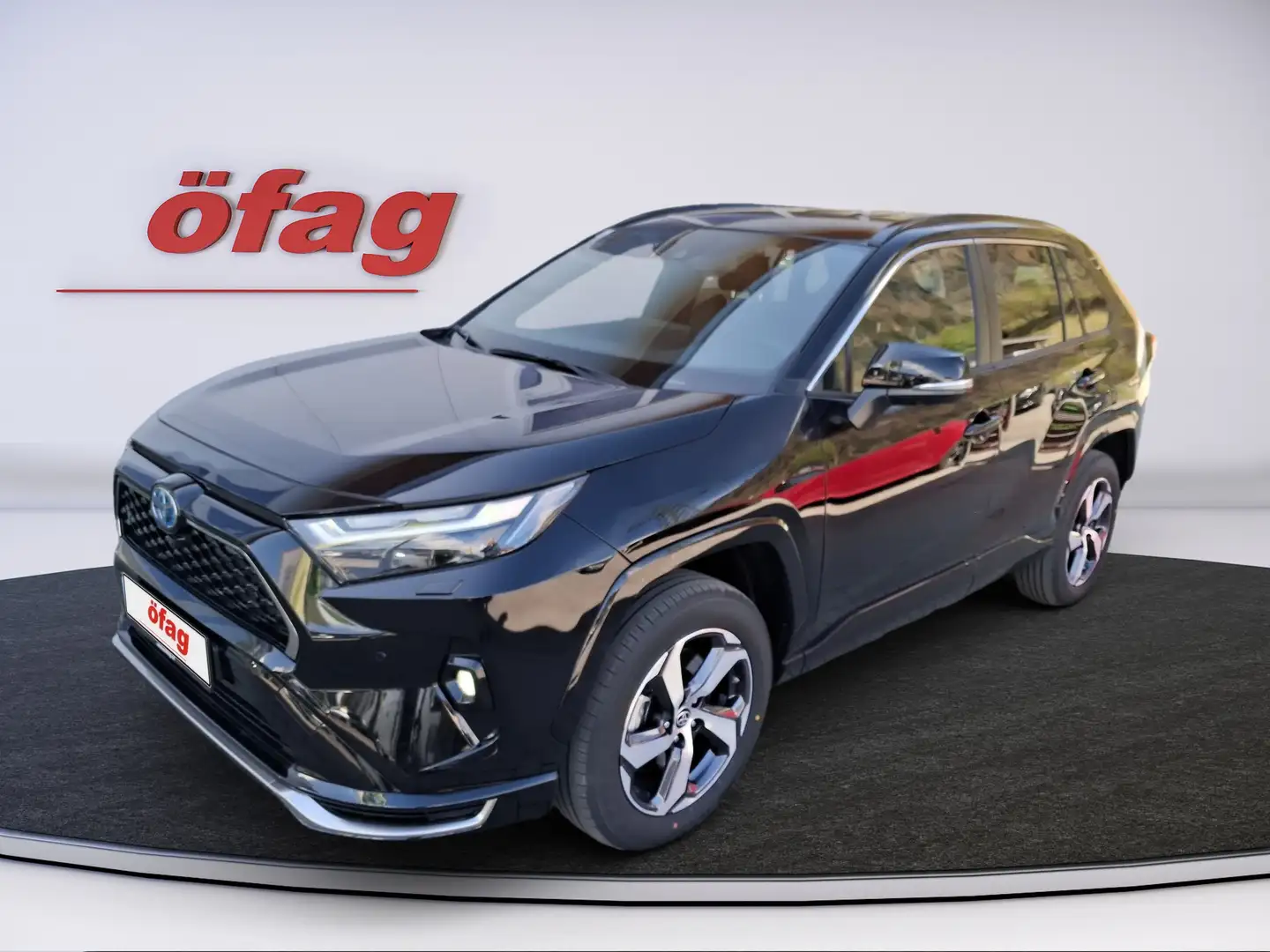 Toyota RAV 4 RAV4 2.5 Hybrid PHEV Active AWD inkl. AHK Zwart - 1