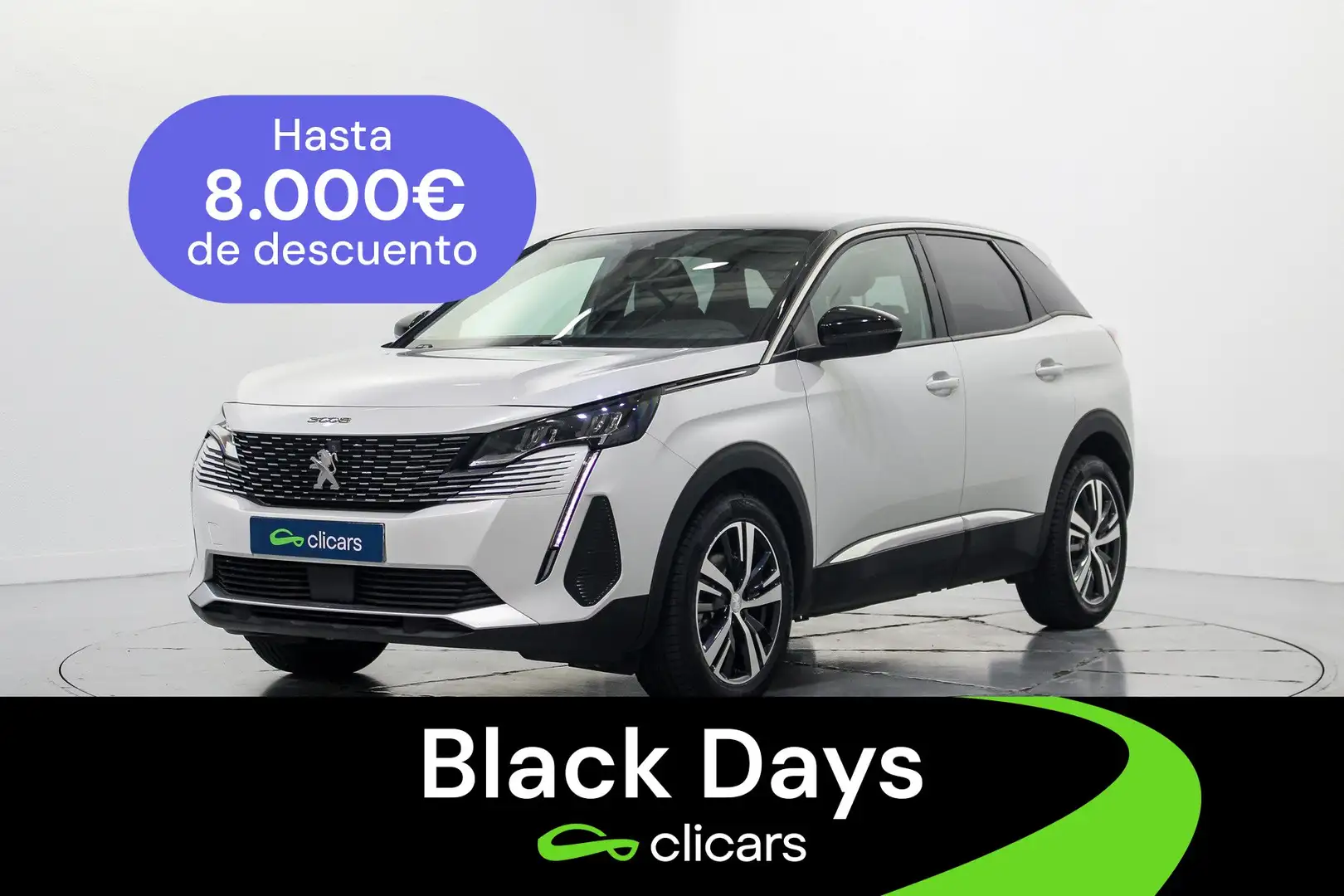 Peugeot 3008 1.5BlueHDi Allure Pack S&S 130 Blanc - 1