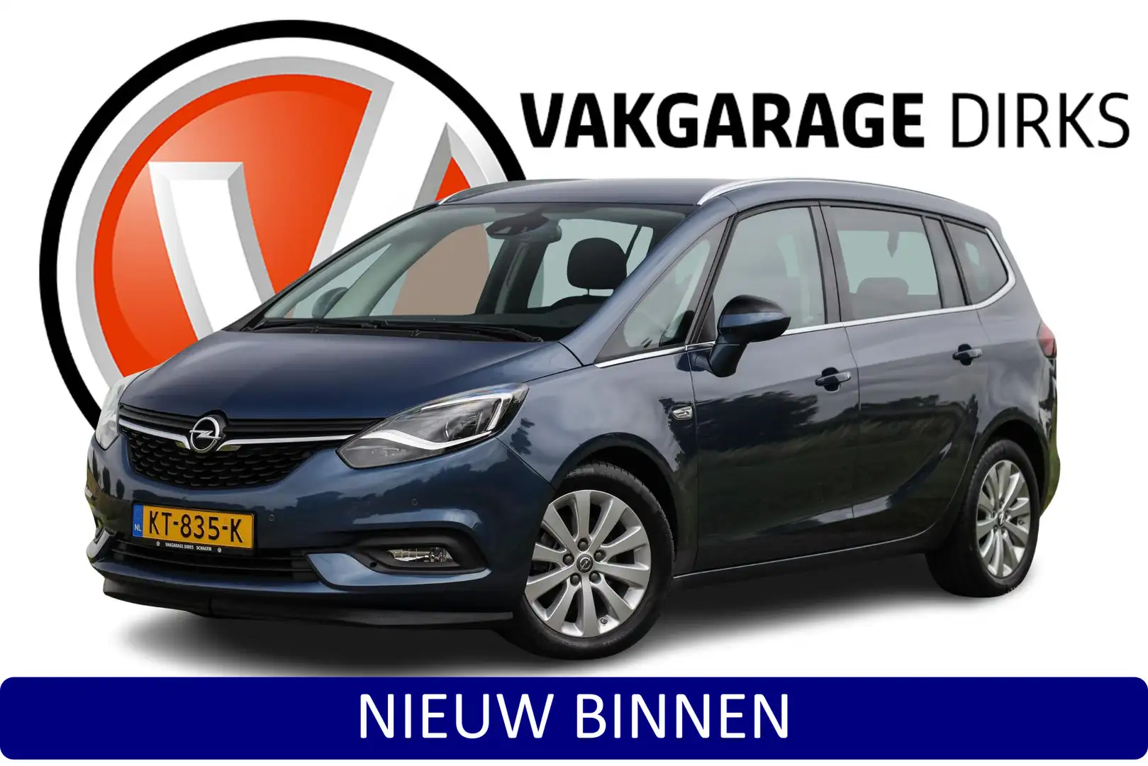 Opel Zafira 1.4 Turbo 140 pk Innovation ✅ LED ✅ Carplay ✅ Came Blue - 1