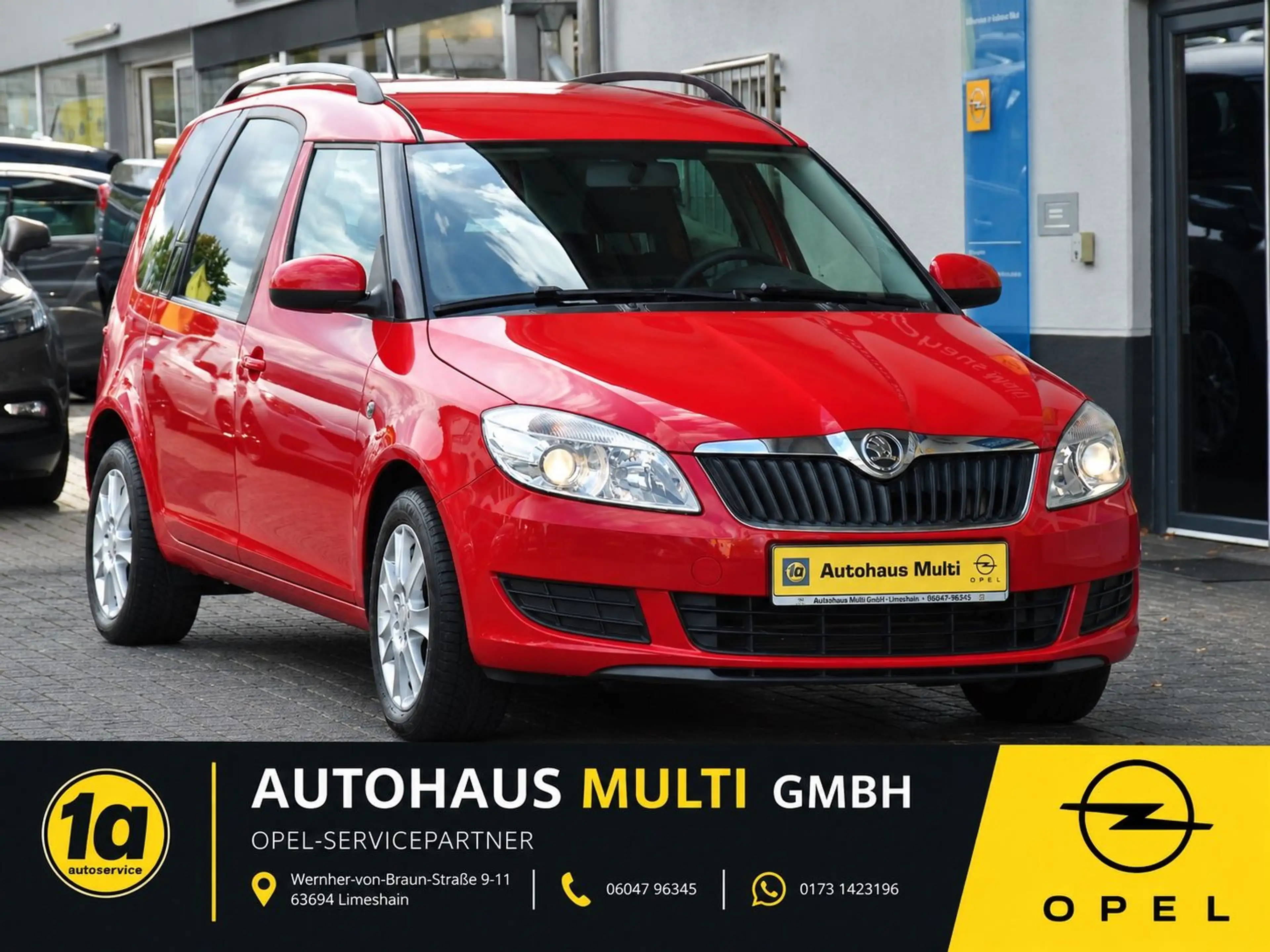 Skoda Roomster Ambition Edition AHK 1Hand Klima Sitzh