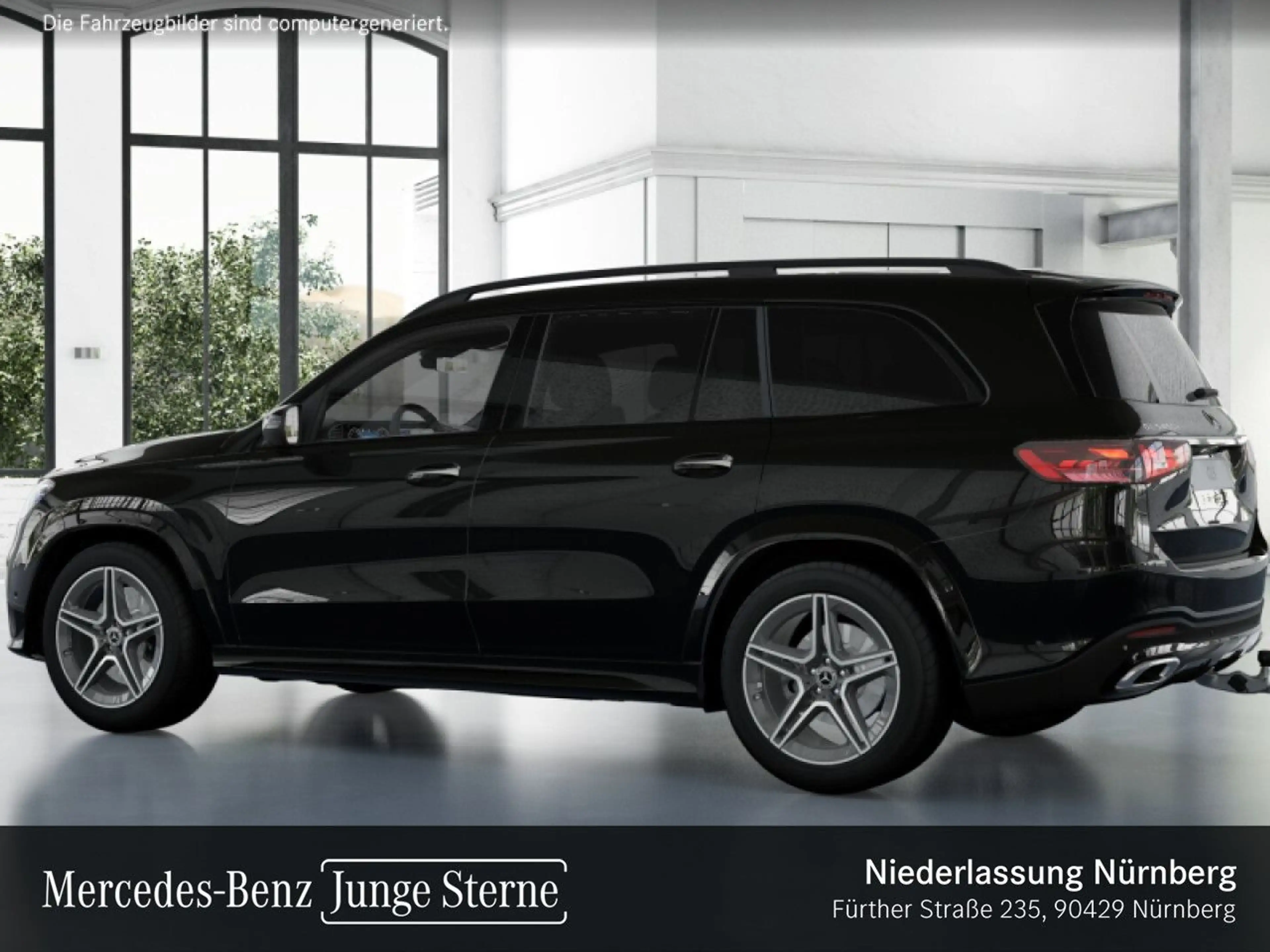 Mercedes-Benz GLS 450 d 4M AMG+NIGHT+PANO+360+AHK+MULTIBEAM+HUD — photo 14