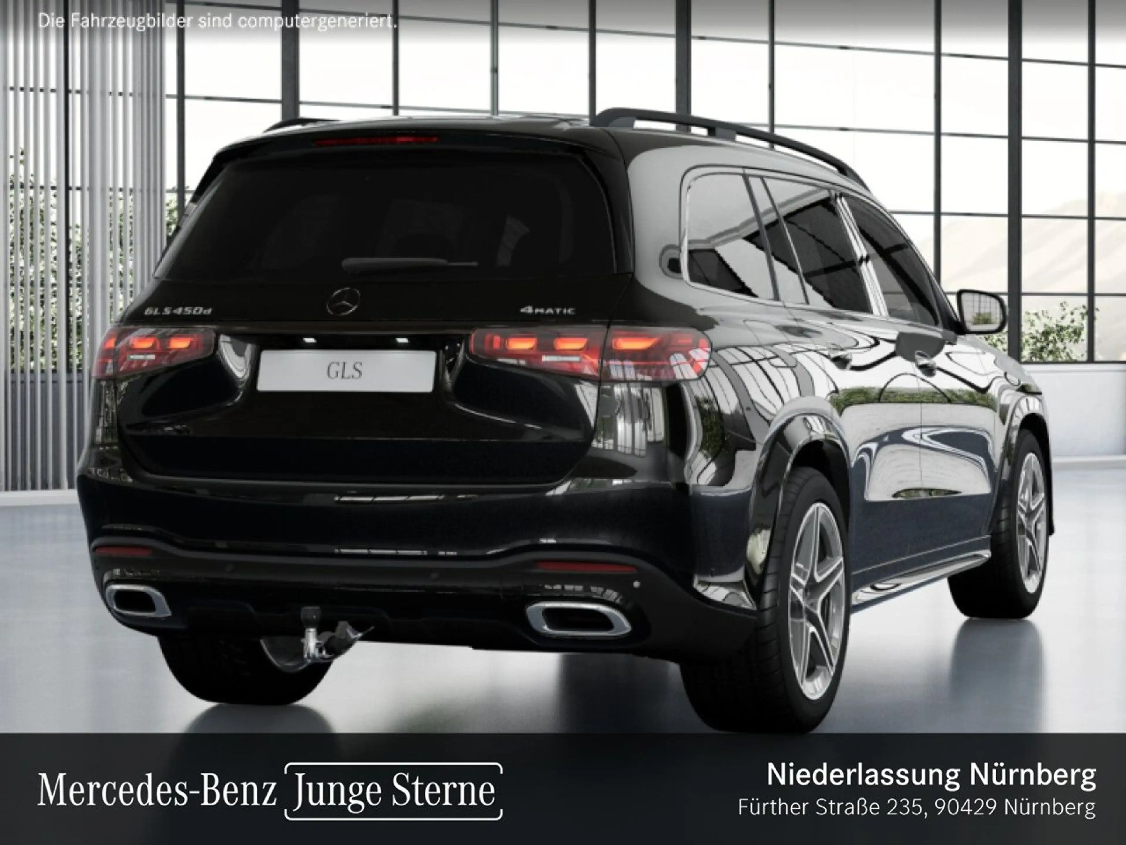 Mercedes-Benz GLS 450 d 4M AMG+NIGHT+PANO+360+AHK+MULTIBEAM+HUD — photo 4