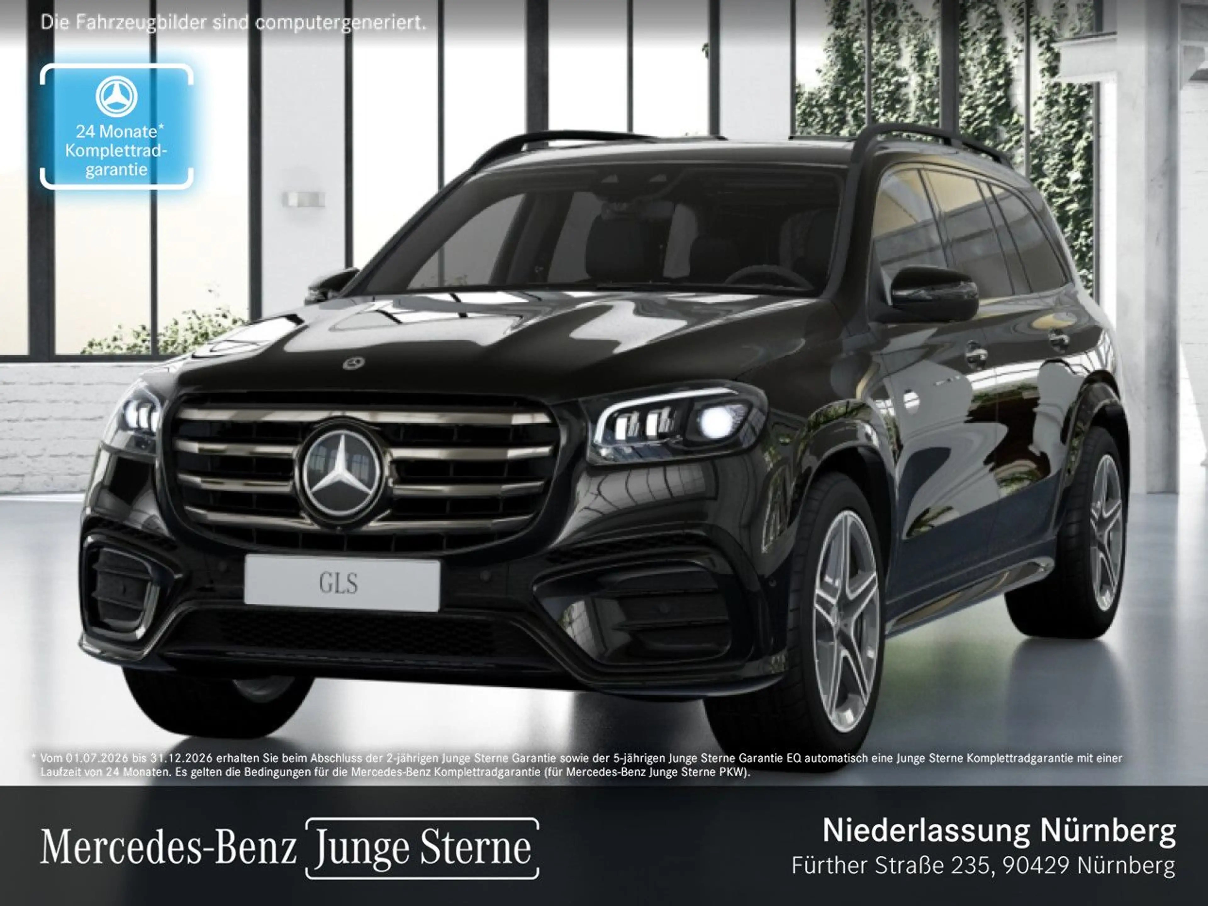 Mercedes-Benz GLS 450 d 4M AMG+NIGHT+PANO+360+AHK+MULTIBEAM+HUD