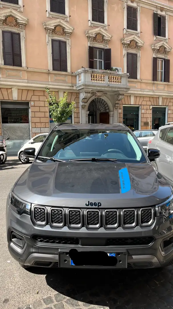 Jeep Compass Compass 1.3 turbo t4 phev Trailhawk 4xe auto Grigio - 1