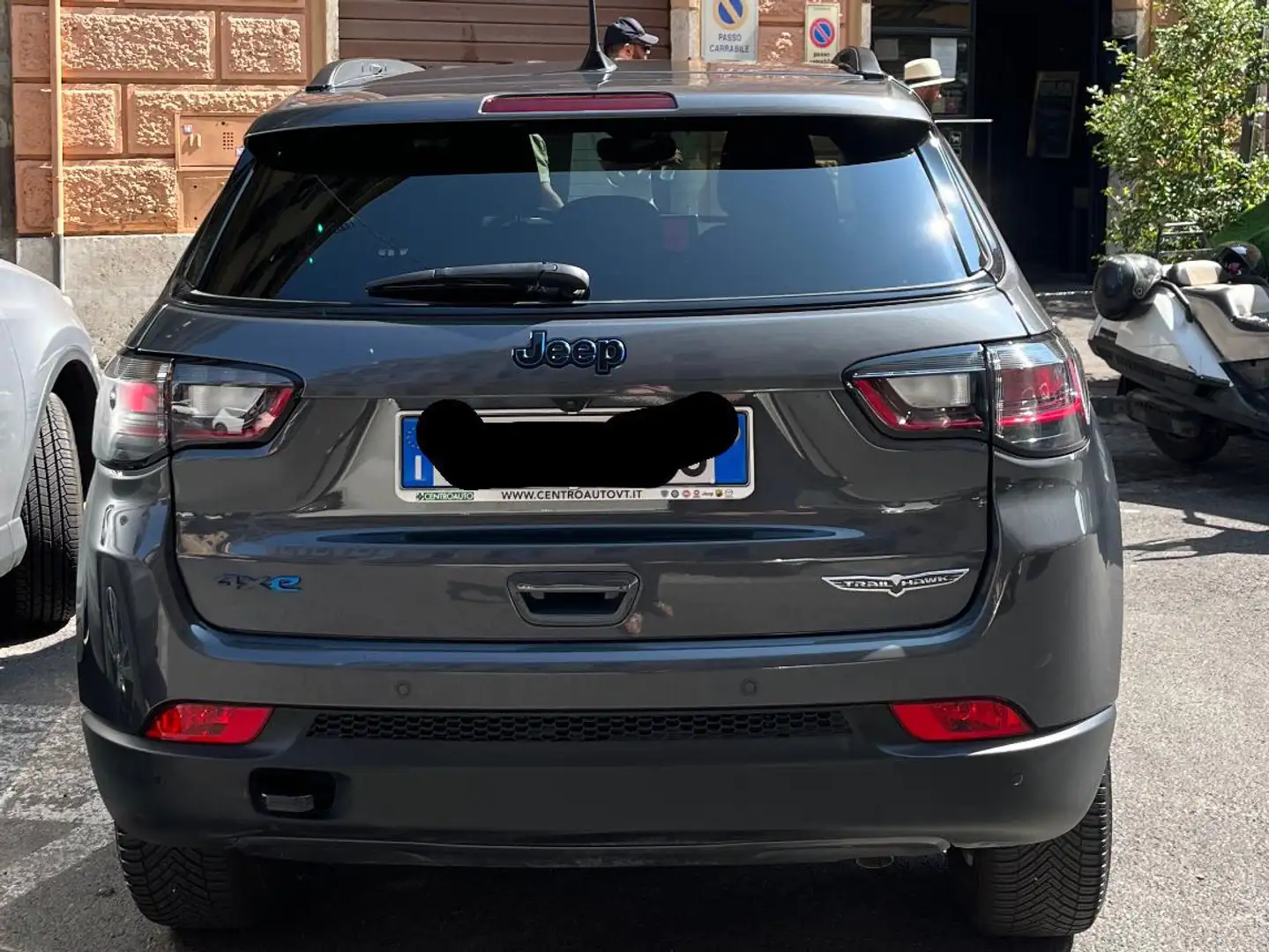Jeep Compass Compass 1.3 turbo t4 phev Trailhawk 4xe auto Grigio - 2