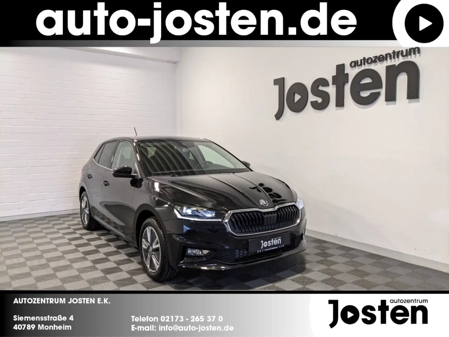Skoda Fabia Style LED PDC Virtual CarPlay KAM. Schwarz - 1
