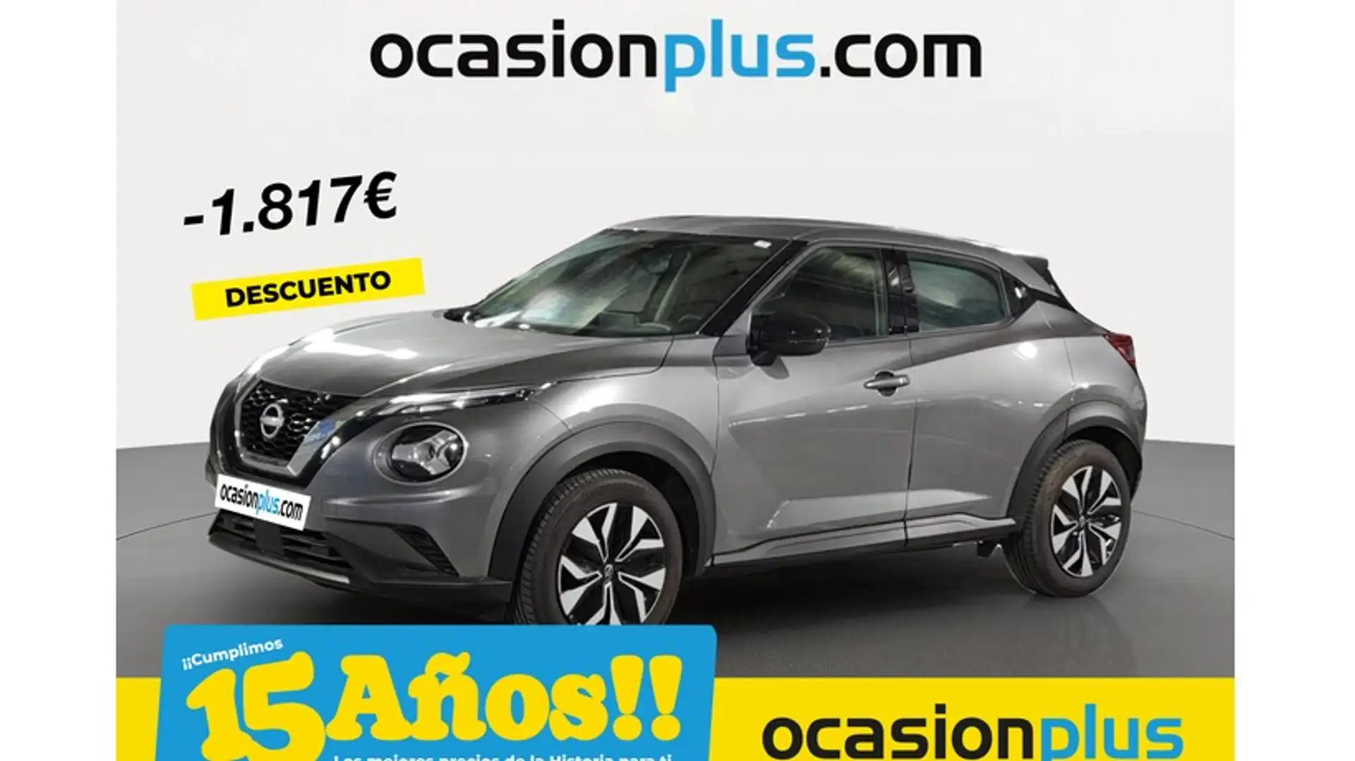 Nissan Juke 1.0 DIG-T Acenta 4x2 114 Gris - 1