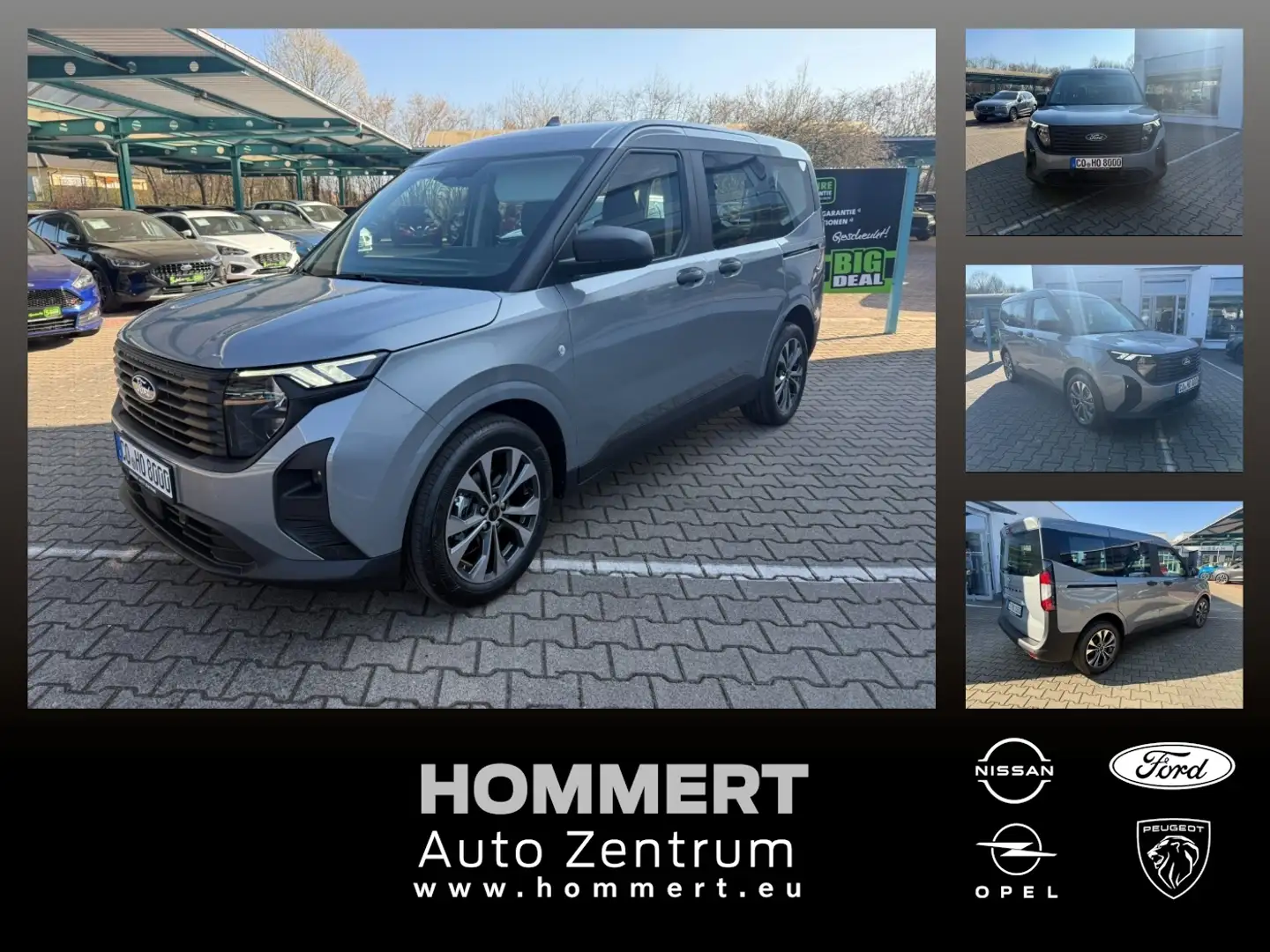 Ford Tourneo Courier 1.0 Trend *NAVI*AUTOMATIK* Silber - 1