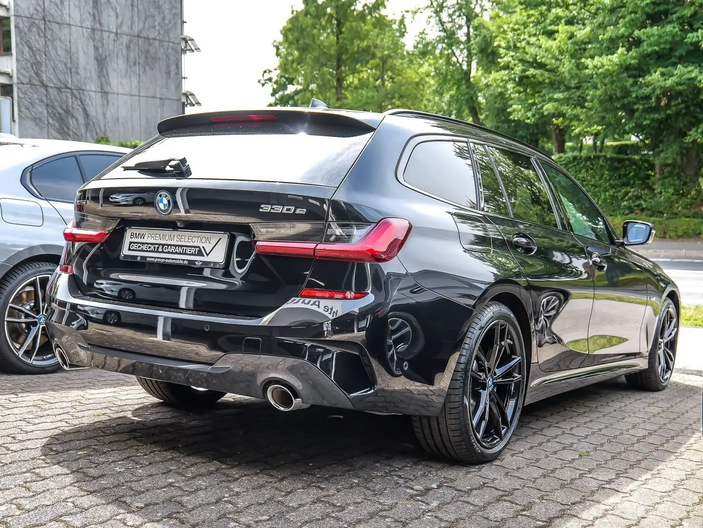 BMW 330 e xDrive Touring M Sport LC Prof. Laser Head-Up Pa Negro - 2