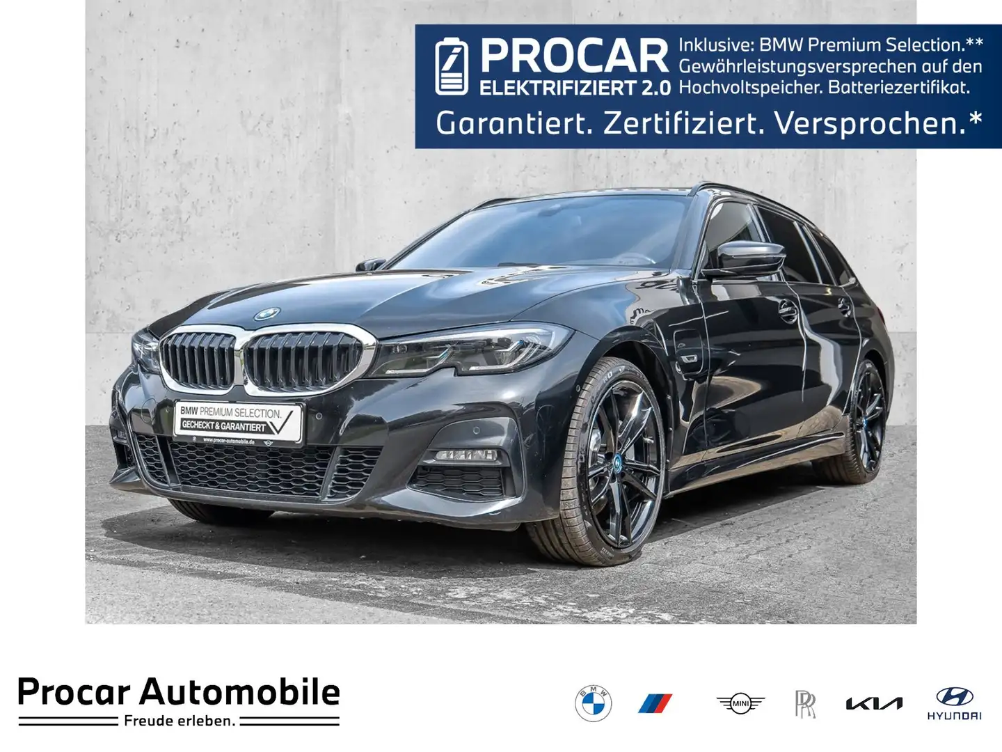 BMW 330 e xDrive Touring M Sport LC Prof. Laser Head-Up Pa Negro - 1