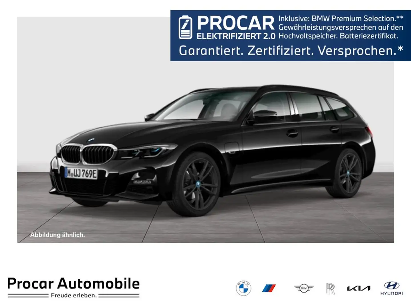 BMW 330 e xDrive Touring M Sport LC Prof. Laser Head-Up Pa Nero - 1