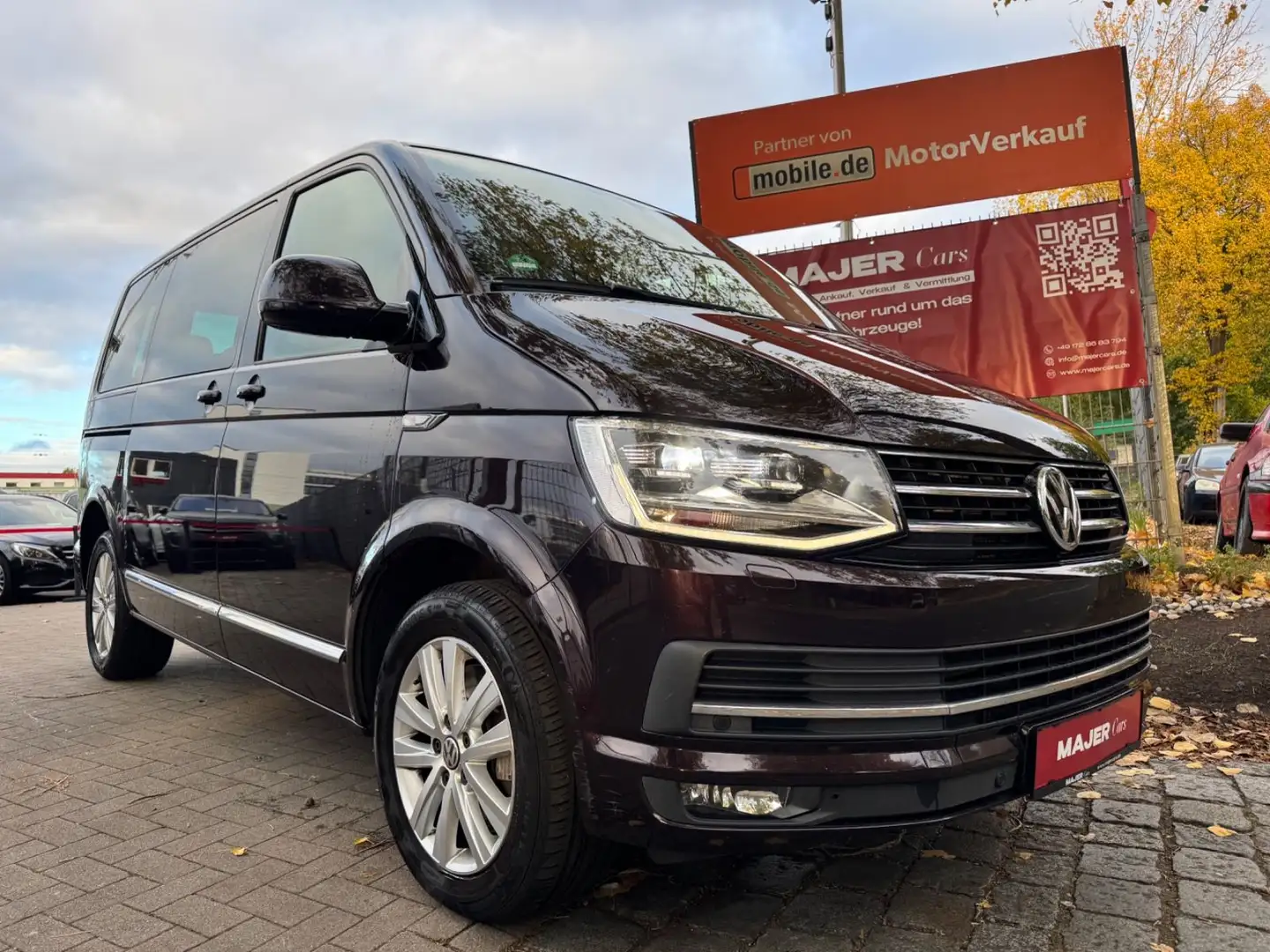 Volkswagen T6 Multivan HIGHLINE*STANDHZG*LED*ALCANTARA*AHK Noir - 1