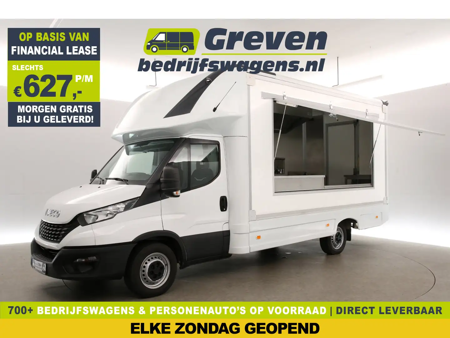 Iveco Daily 35S14 2.3 410 | Foodtruck | Pannenkoek | Wafelijze Blanc - 1