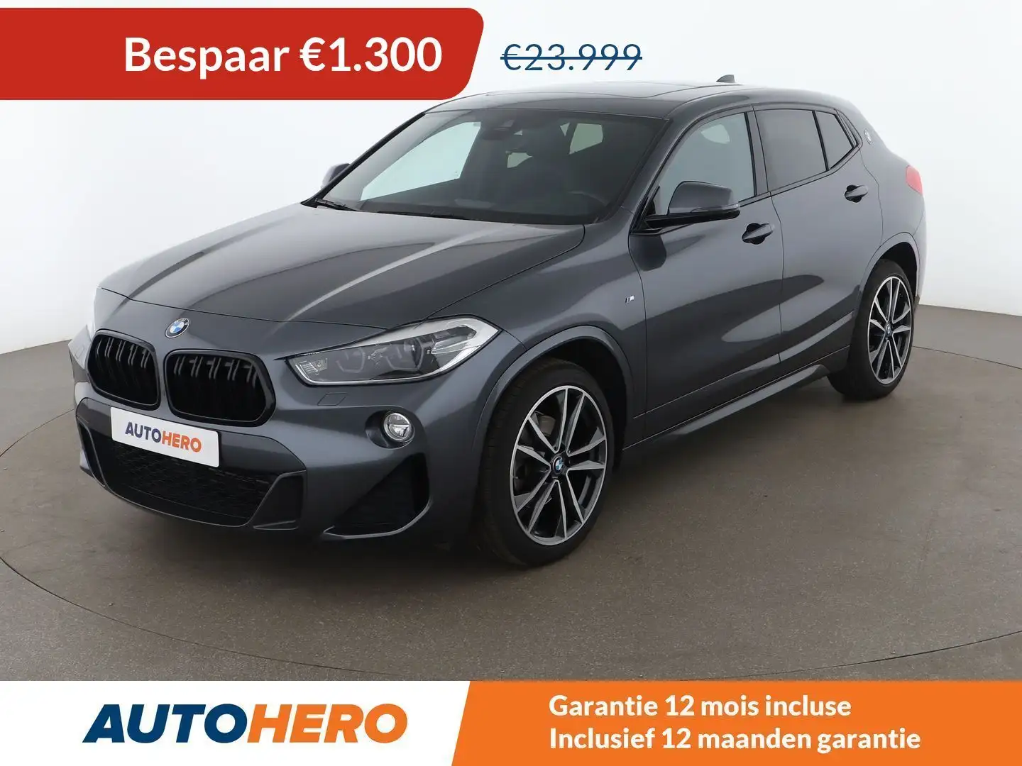 BMW X2 sDrive 18i M Sport Szary - 1