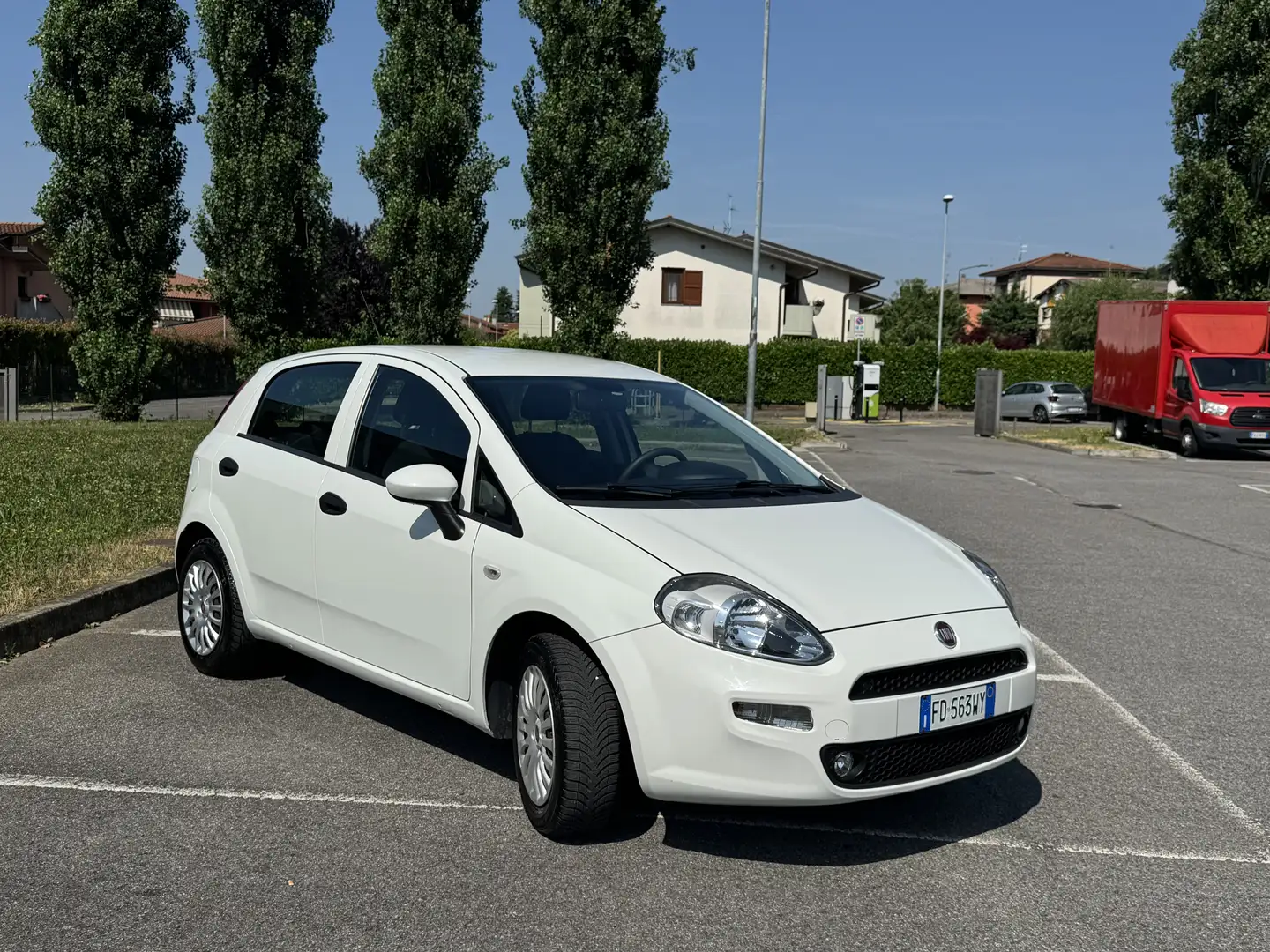 Fiat Punto 5P 1.2 BENZINA+GARANZIA 12 MESI/EURO 6 NEOPATENTAT Blanc - 2