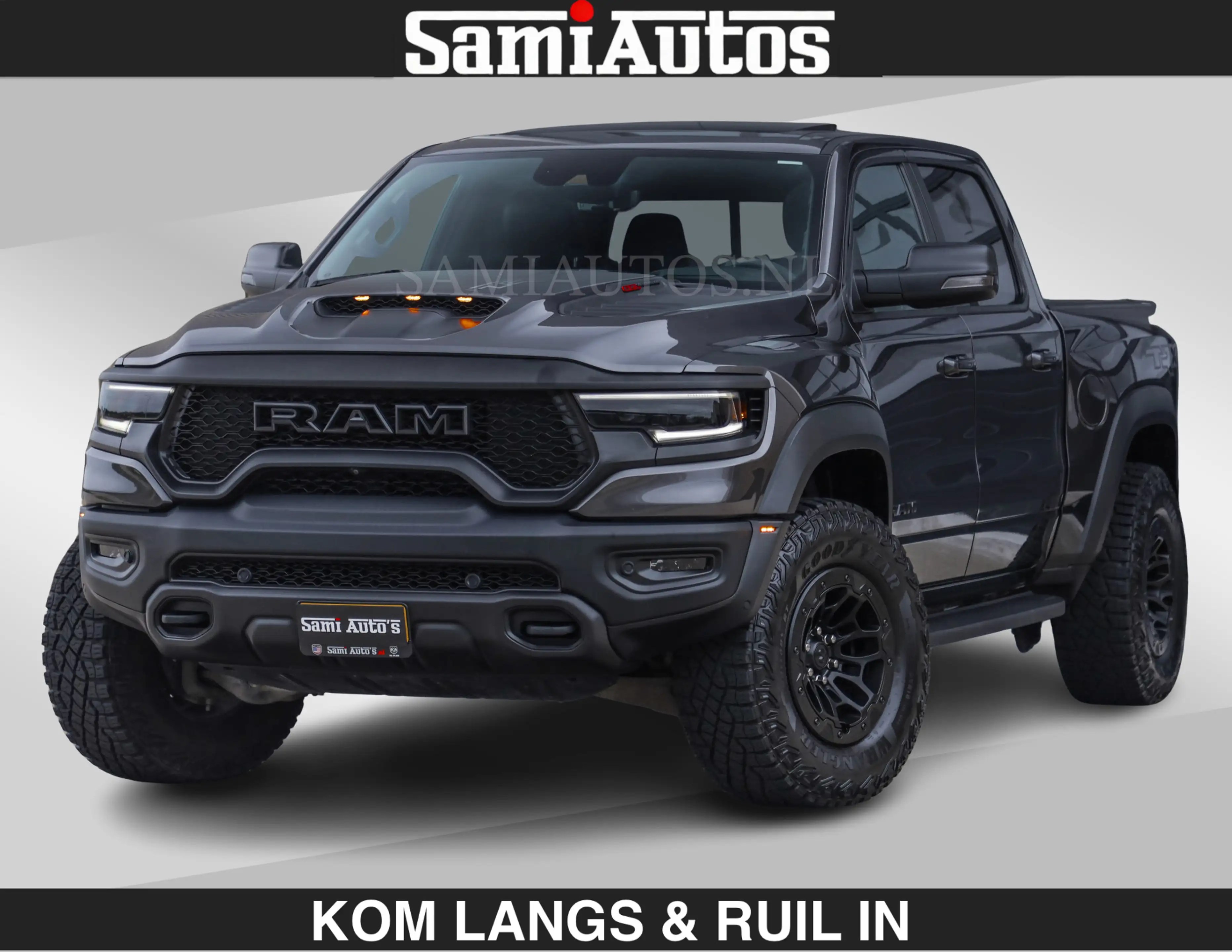 Dodge RAM TRX HELLCAT 712 PK 6.2 V8 SUPERCHARGER | BLACK EDI