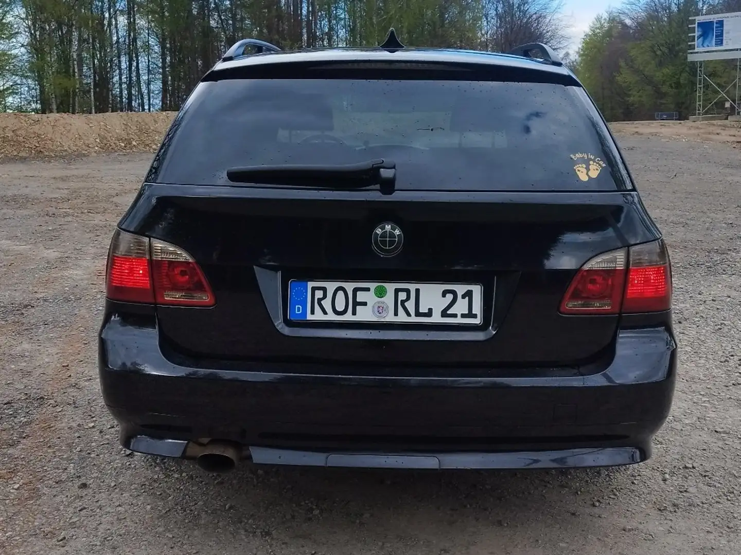BMW 520 520d Touring Schwarz - 2