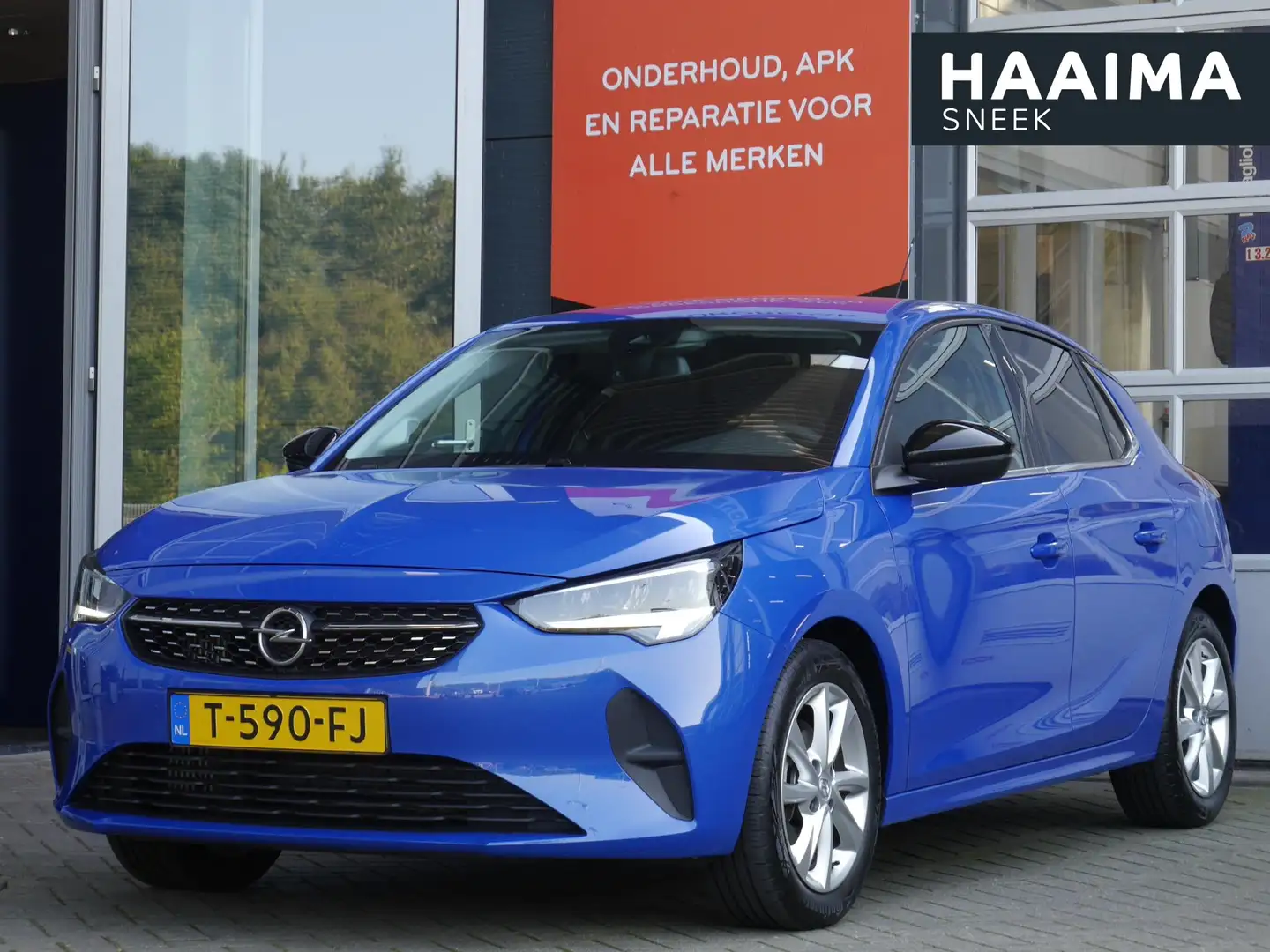 Opel Corsa 1.2 Level 3 | 100PK | Navigatie | Airco | Apple Ca Blauw - 1