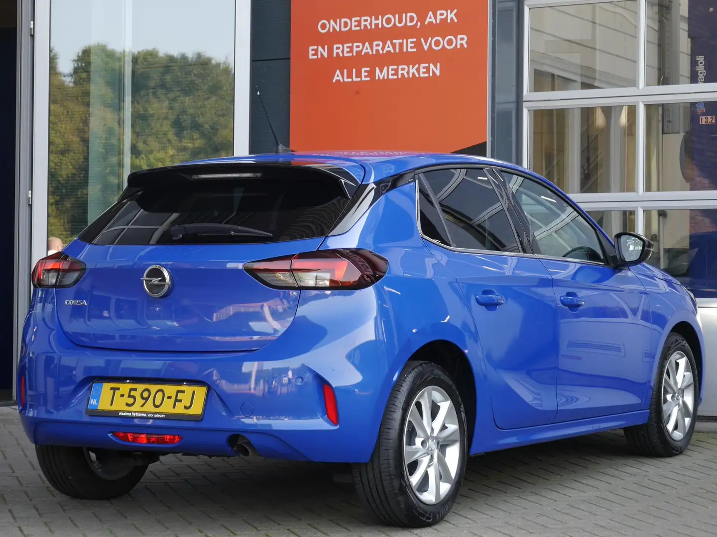 Opel Corsa 1.2 Level 3 | 100PK | Navigatie | Airco | Apple Ca Blauw - 2