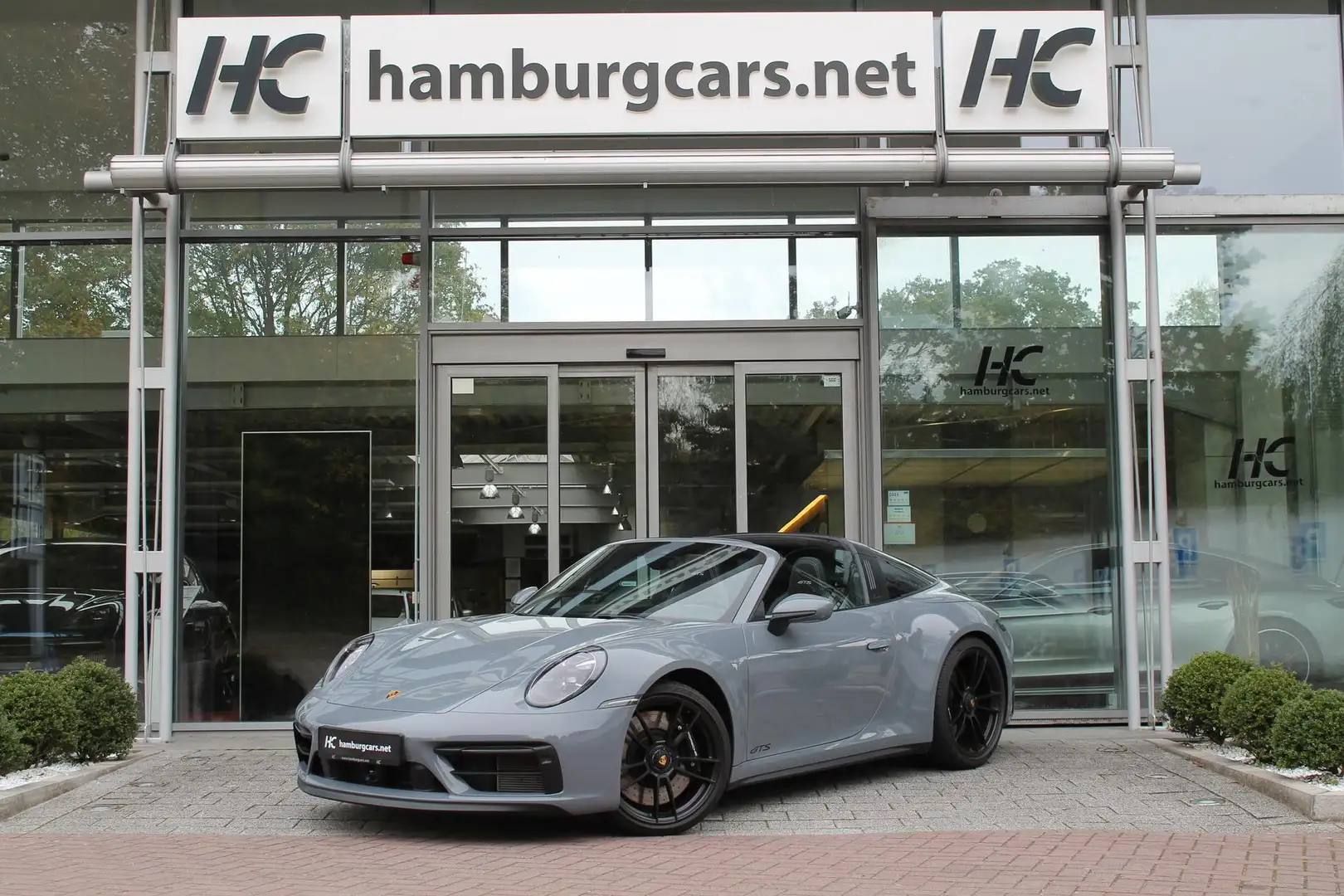 Porsche 911 Targa 4 GTS Hinterachsenlenkung Burmester InnoD... Grijs - 2