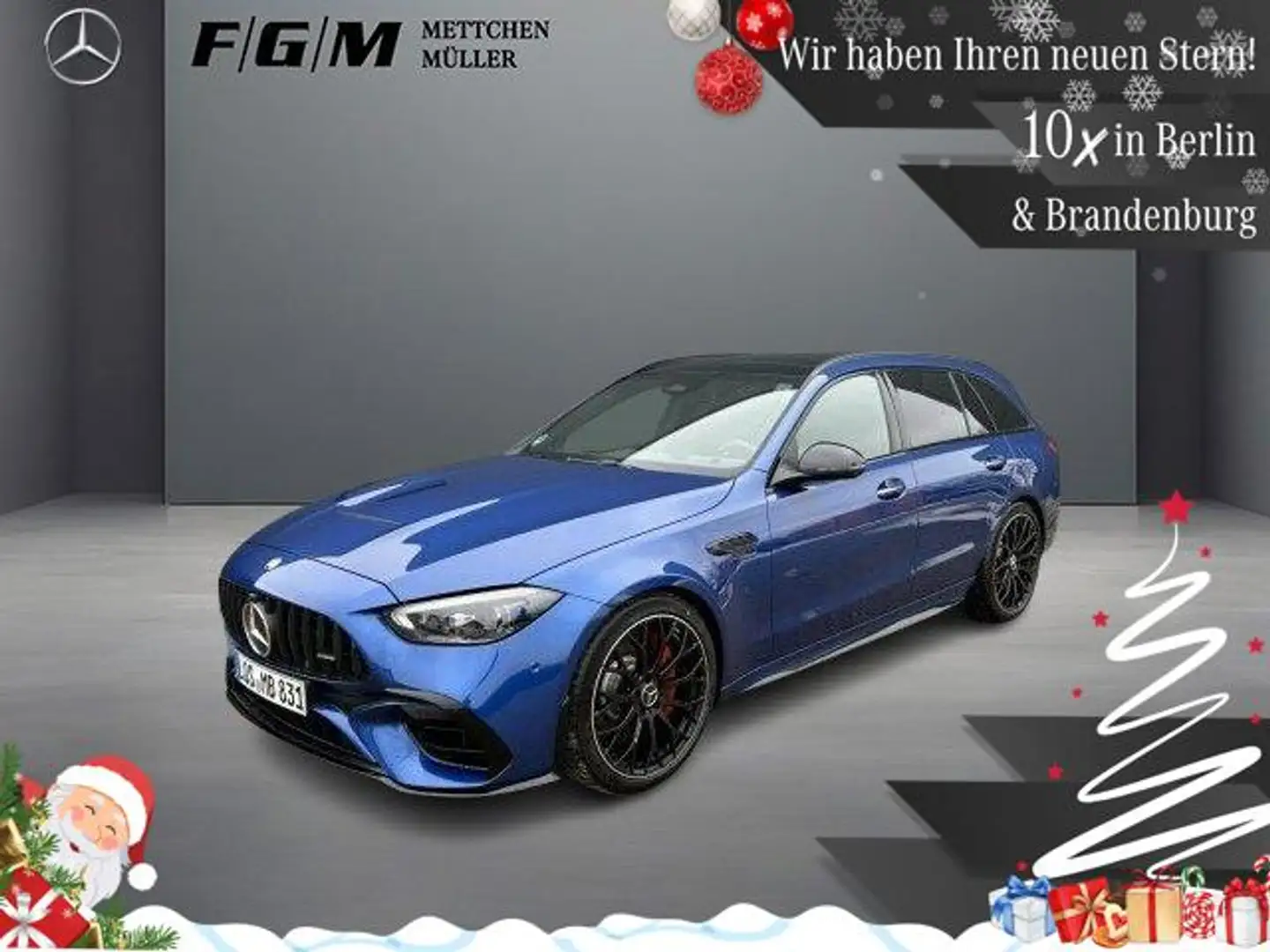 Mercedes-Benz C 63 AMG C 63 T AMG Burm|DigiLight|KeyGo|S-Dach|TWA|360 Blau - 1