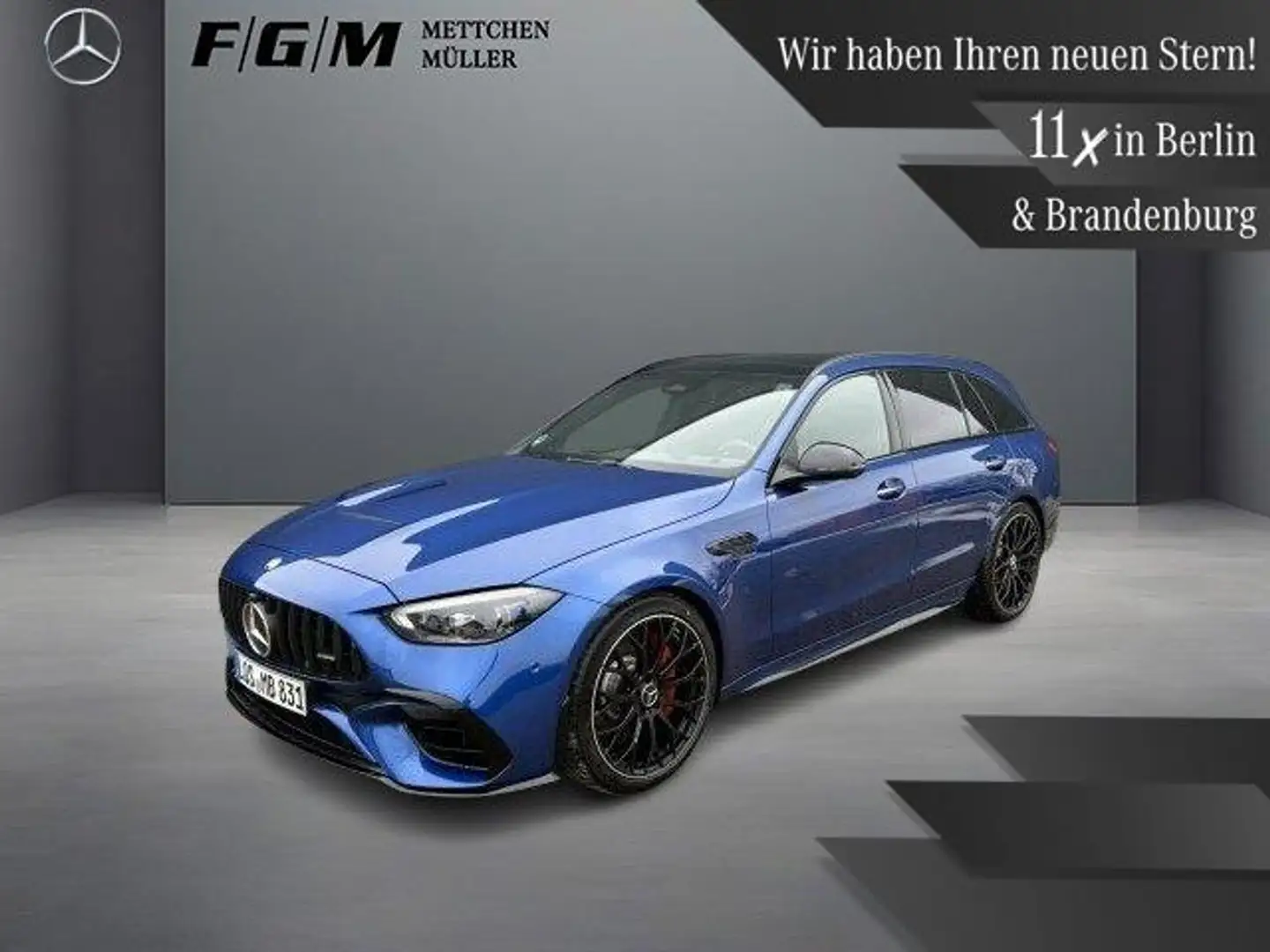 Mercedes-Benz C 63 AMG C 63 T AMG Burm|DigiLight|KeyGo|S-Dach|TWA|360 Blau - 1